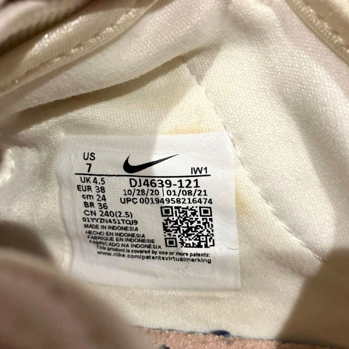Nike Nike Air Rift White Sneakers US 7 Womens Size US 8 / IT 38 - 4 Thumbnail