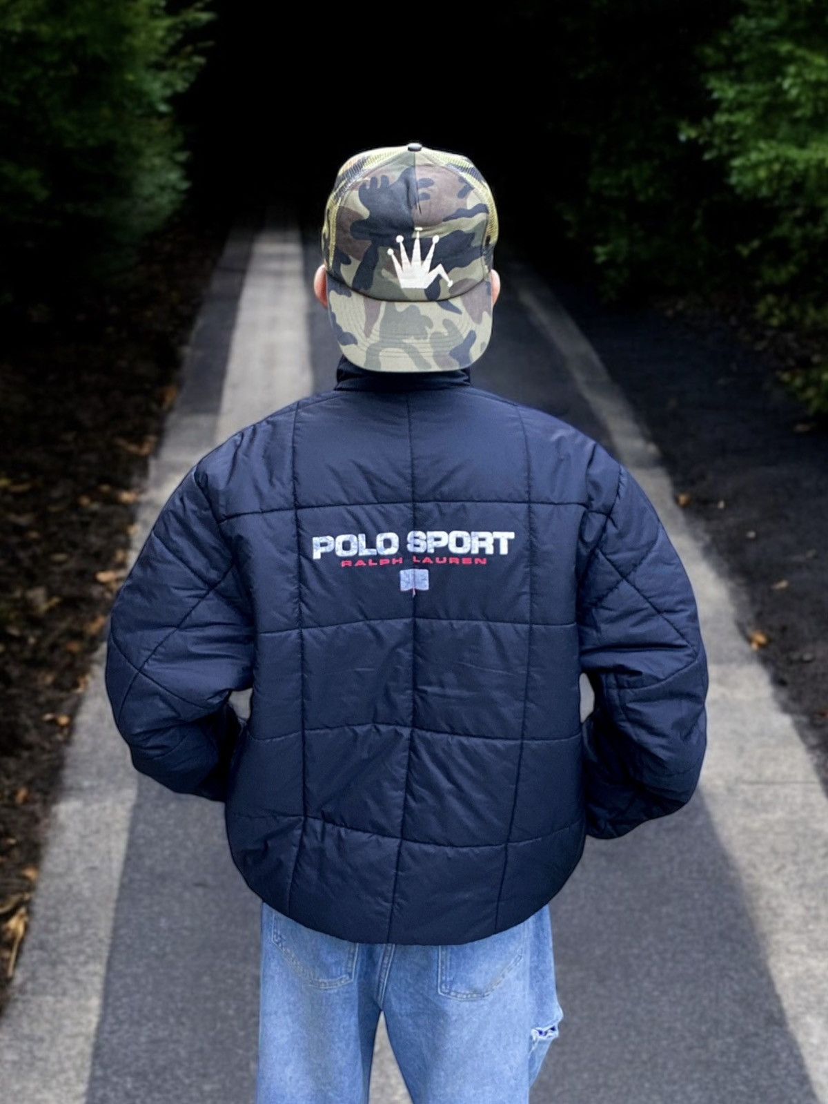 Polo Ralph Lauren Vtg Polo Sport Ralph Lauren Reversible Puffer Jacket Size US L / EU 52-54 / 3 - 1 Thumbnail