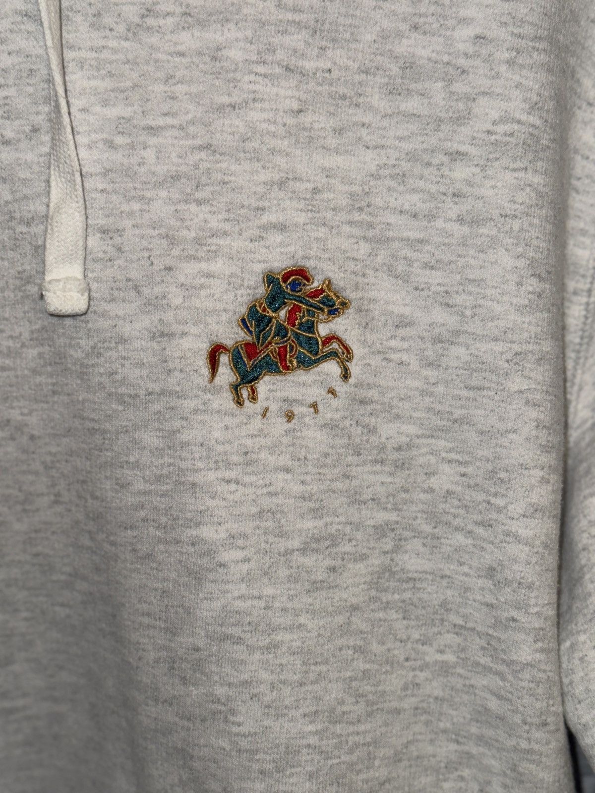 Aime Leon Dore × Drake's Aimé Leon Dore x Drake’s Patch Pocket Hoodie in Silver Mix Size US M / EU 48-50 / 2 - 3 Thumbnail