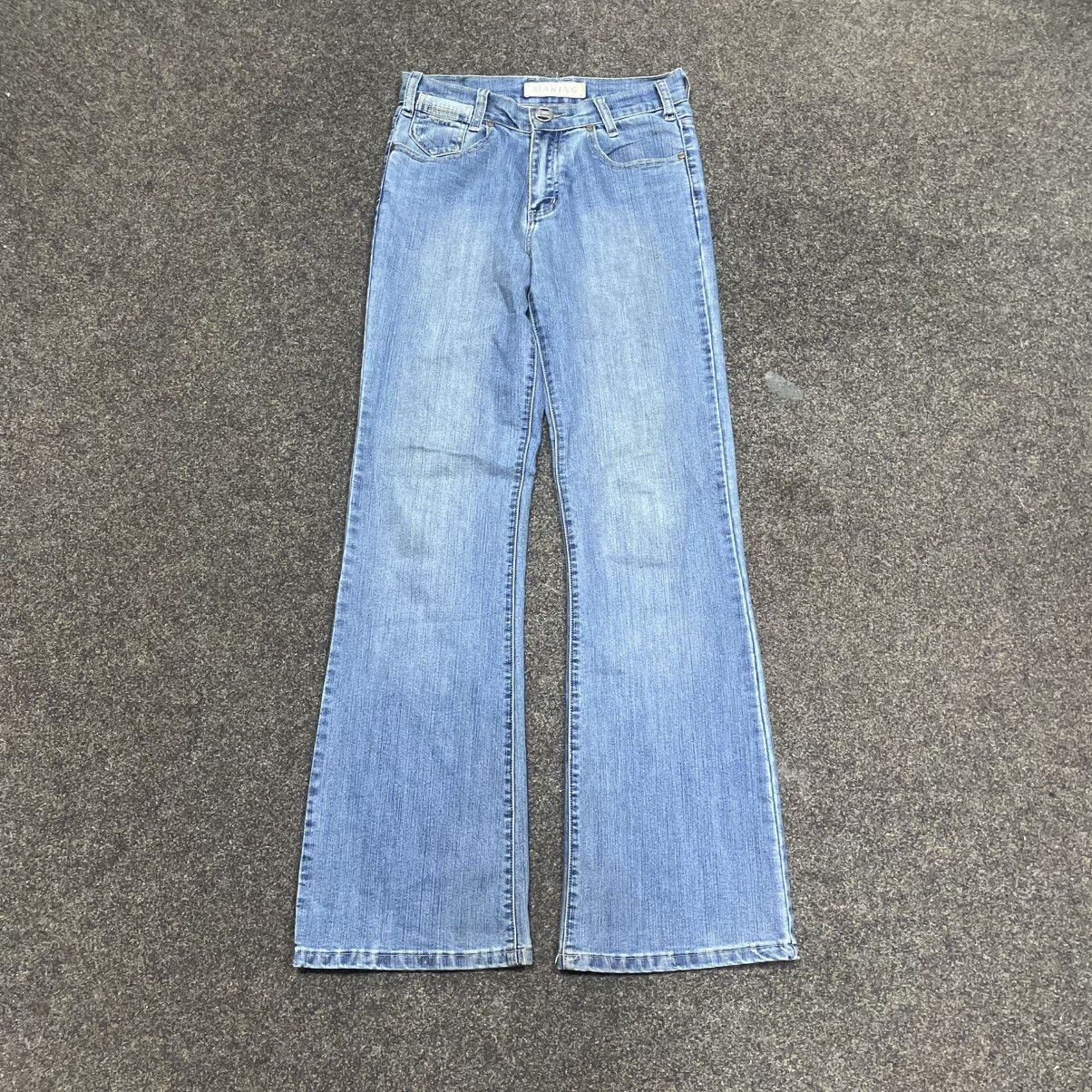 Vintage Vintage Y2K Baggy Flare Jeans Light Wash Skate Archive Logo Size 28" / US 6 / IT 42 - 2 Thumbnail
