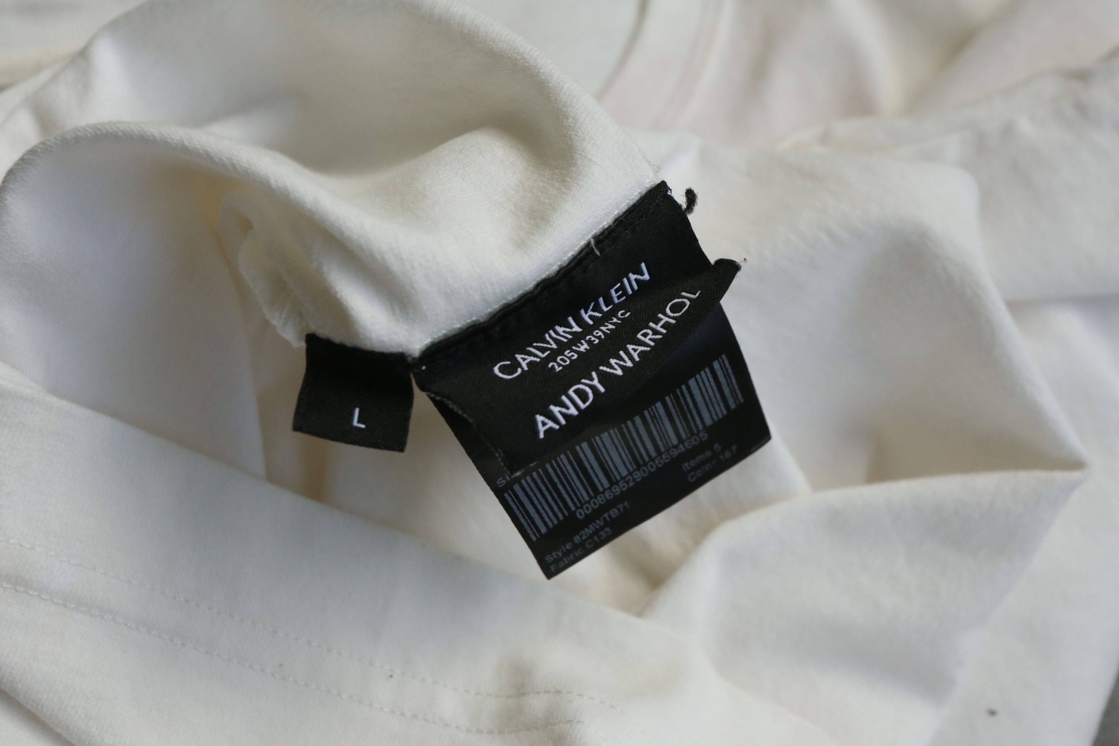 Calvin Klein 205W39NYC CK205W39NYC - Andy Warhol - S/S 18 - Portrait Art Tee Size US L / EU 52-54 / 3 - 7 Thumbnail