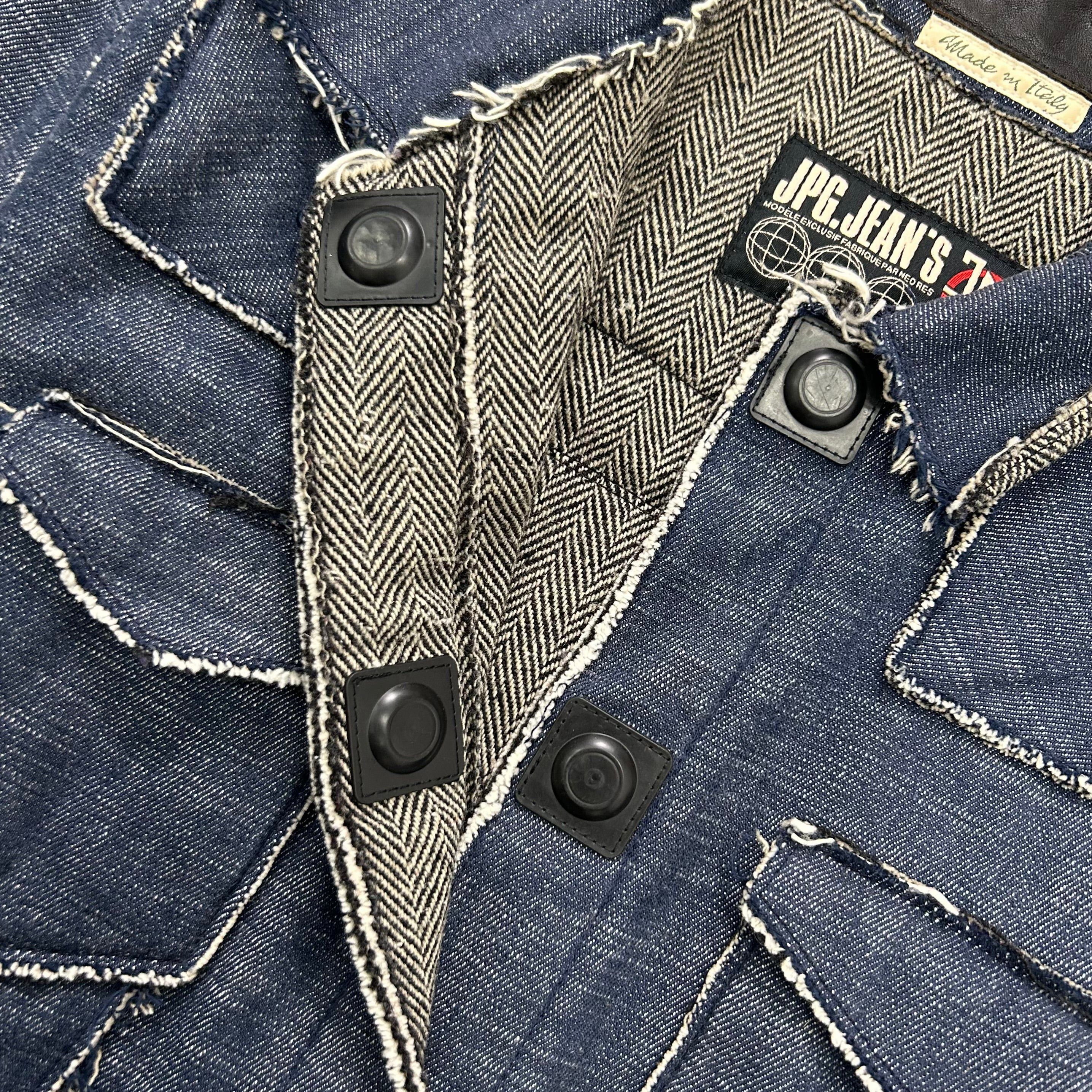 Jean Paul Gaultier Jean Paul Gaultier 90's Denim Magnet Jacket Size US M / EU 48-50 / 2 - 4 Thumbnail