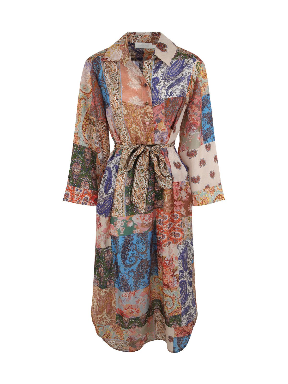 Zimmermann DEVI MIDI SHIRT DRESS Size XS / US 0-2 / IT 36-38 - 1 Thumbnail