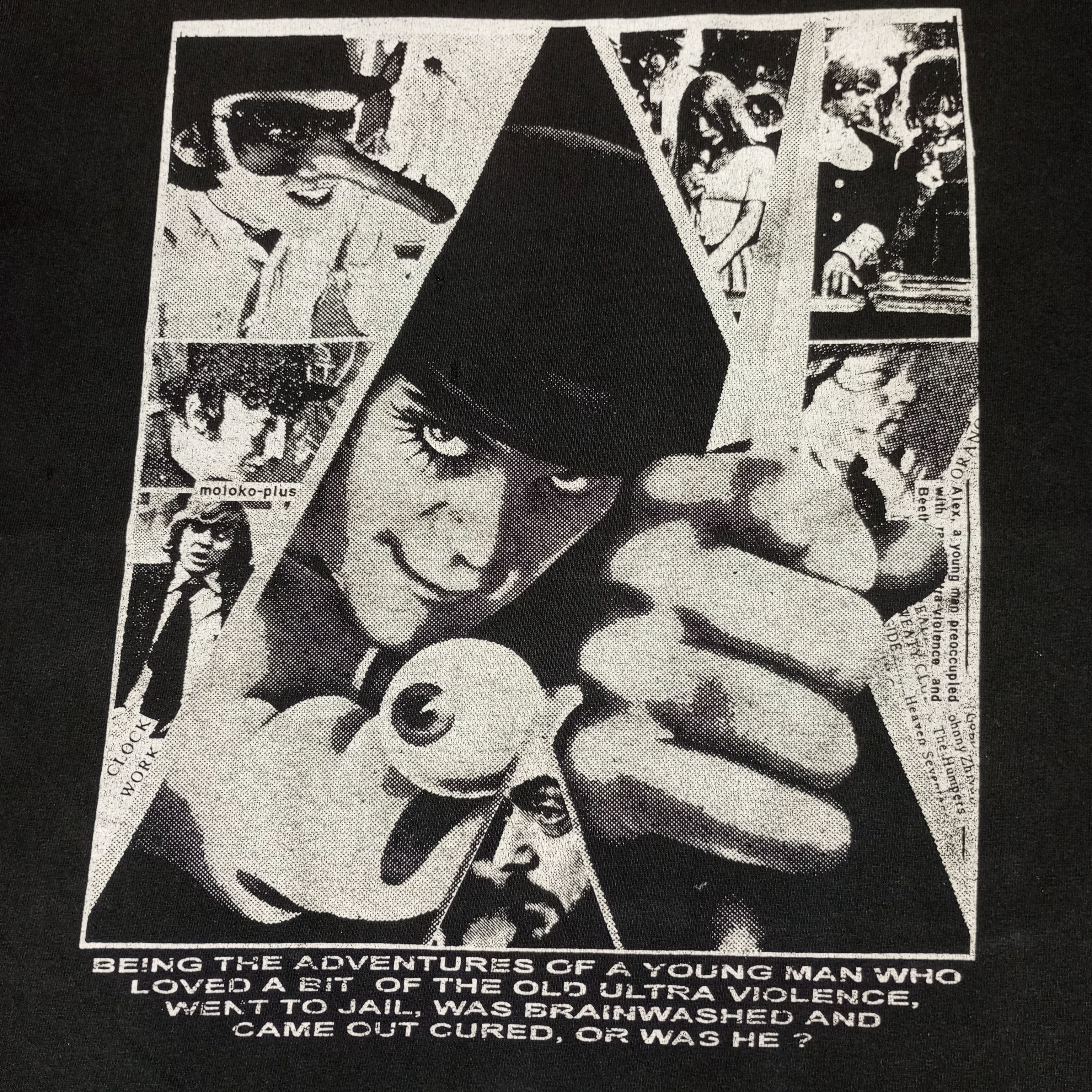 Vintage A Clockwork Orange Tshirt Promo Style Size US M / EU 48-50 / 2 - 2 Thumbnail