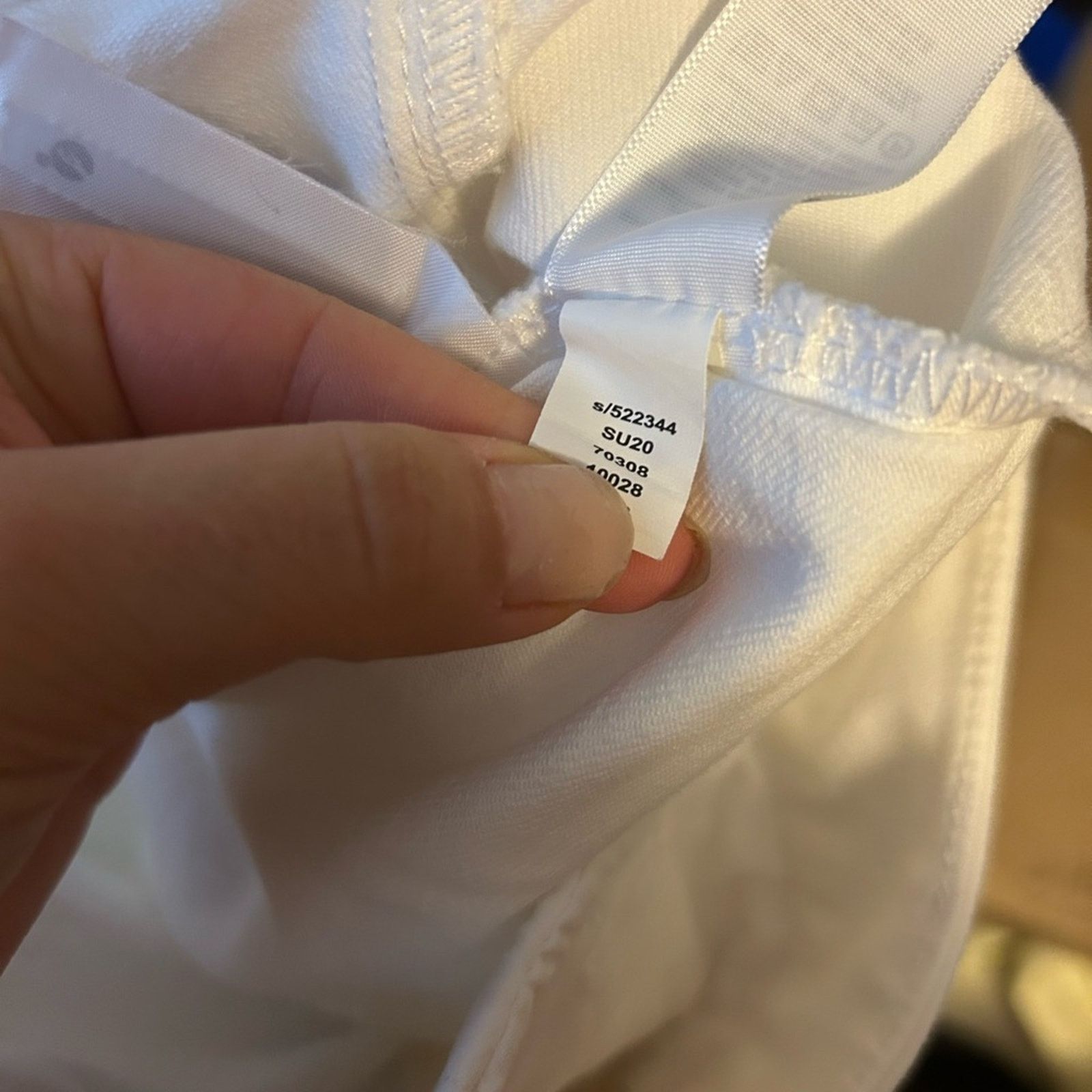 Loft Loft White Denim Button Front Skirt Size 27" / US 4 / IT 40 - 5 Thumbnail