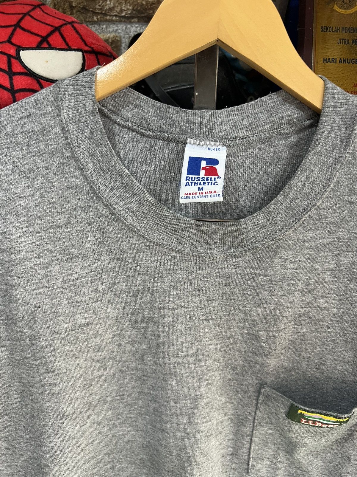 L.L. Bean 🔥Rare Collabs Russell Athletic x LL Bean Single Pocket Tee Size US M / EU 48-50 / 2 - 10 Thumbnail