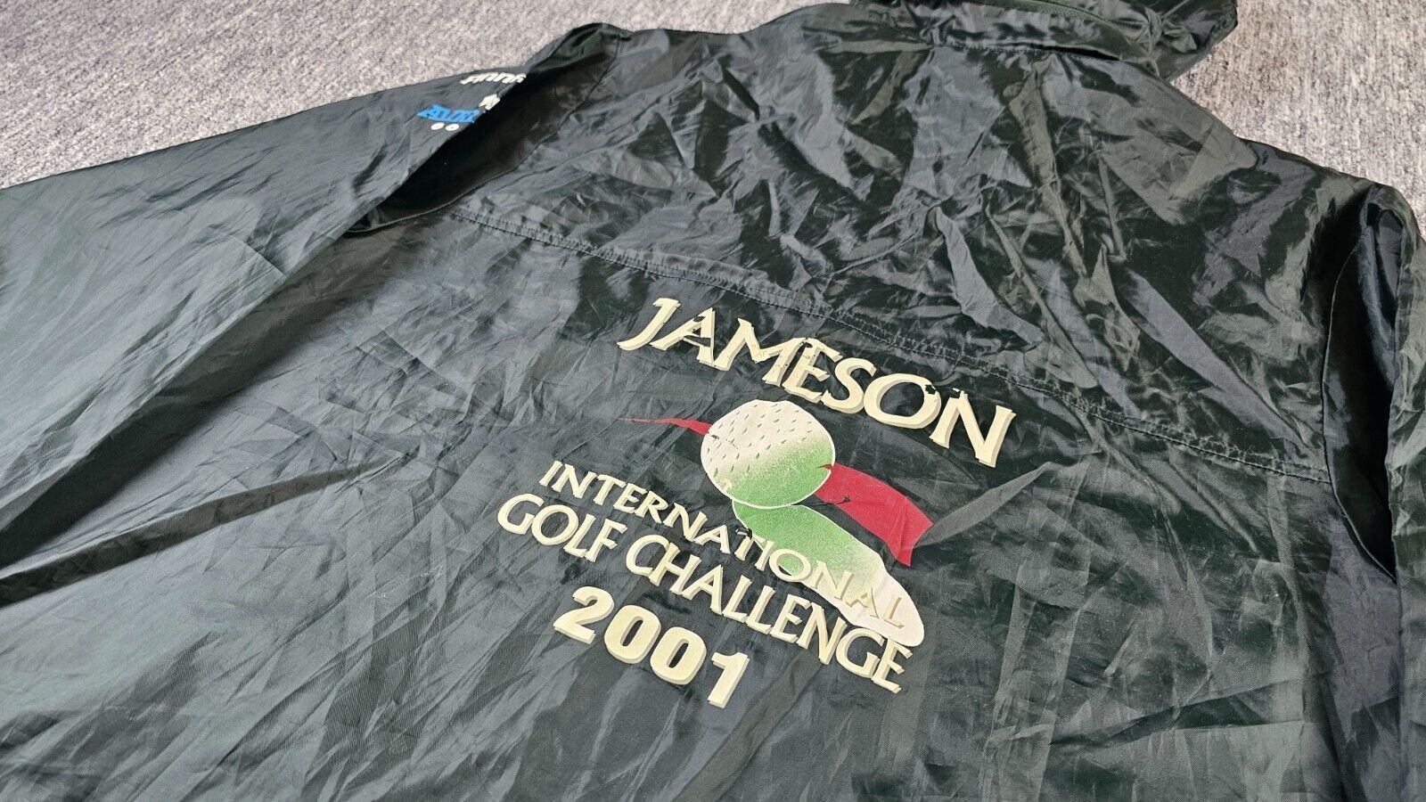 Jameson Irish Whiskey Vintage 2001 Jameson Whiskey Golf Windbreaker Jacket Y2K M Size US M / EU 48-50 / 2 - 11 Thumbnail