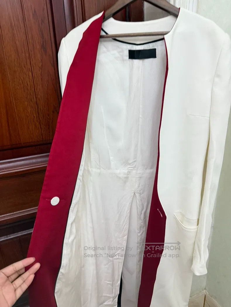 Haider Ackermann Haider Ackermann Coat, Long Jacket Size XS / US 0-2 / IT 36-38 - 4 Thumbnail