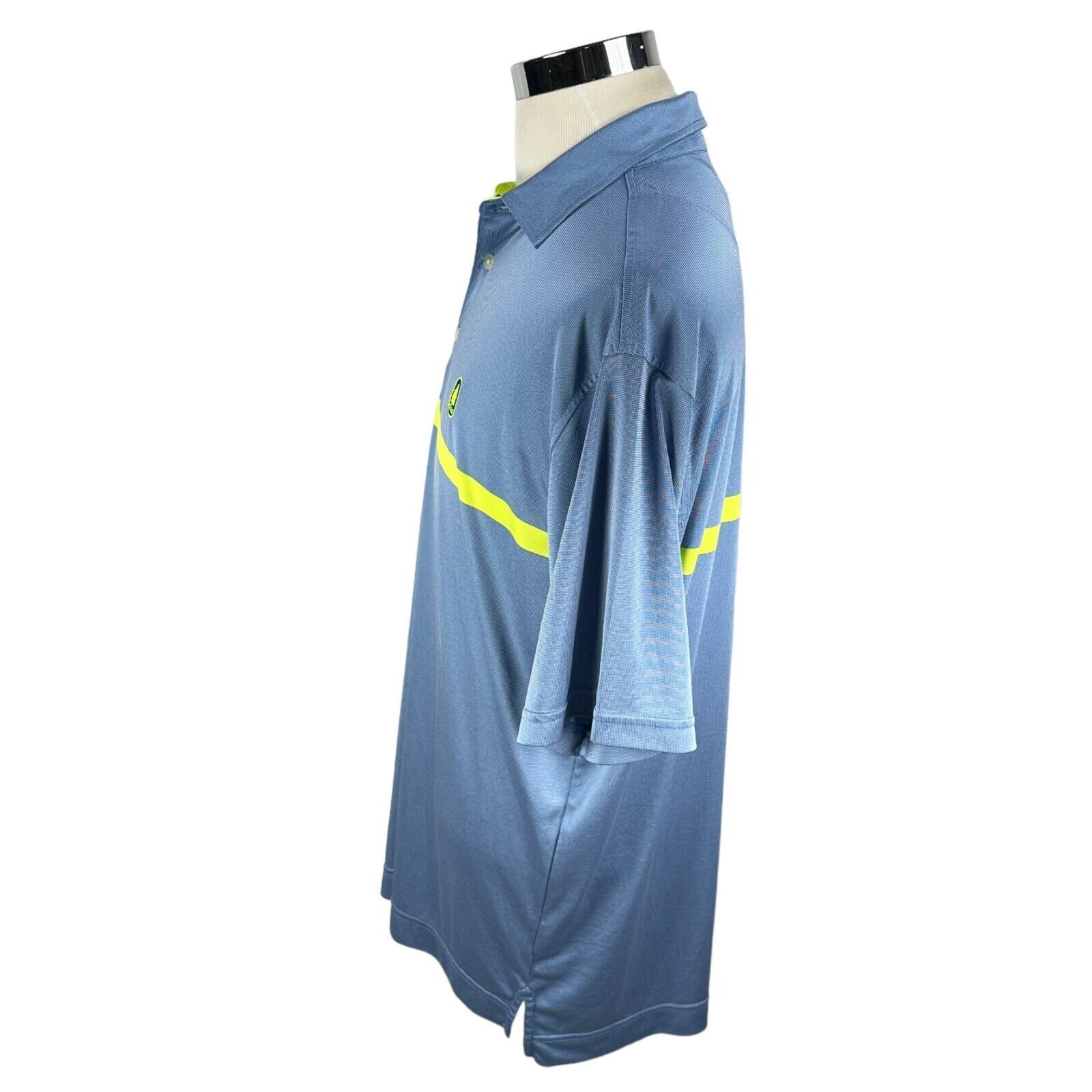 Footjoy FootJoy Polo Shirt Men's XL Blue Polyester Riverton Golf Size US XL / EU 56 / 4 - 3 Thumbnail