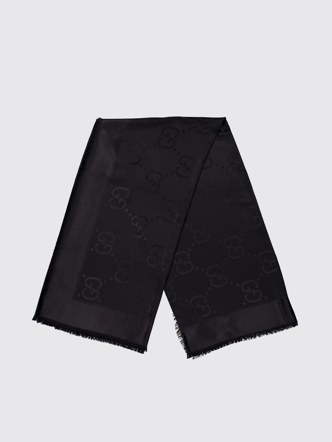 Gucci Gucci Scarf Woman Black Size ONE SIZE - 1 Thumbnail