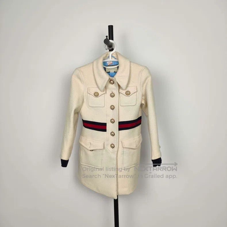Gucci Gucci White coat Size S / US 4 / IT 40 - 1 Thumbnail