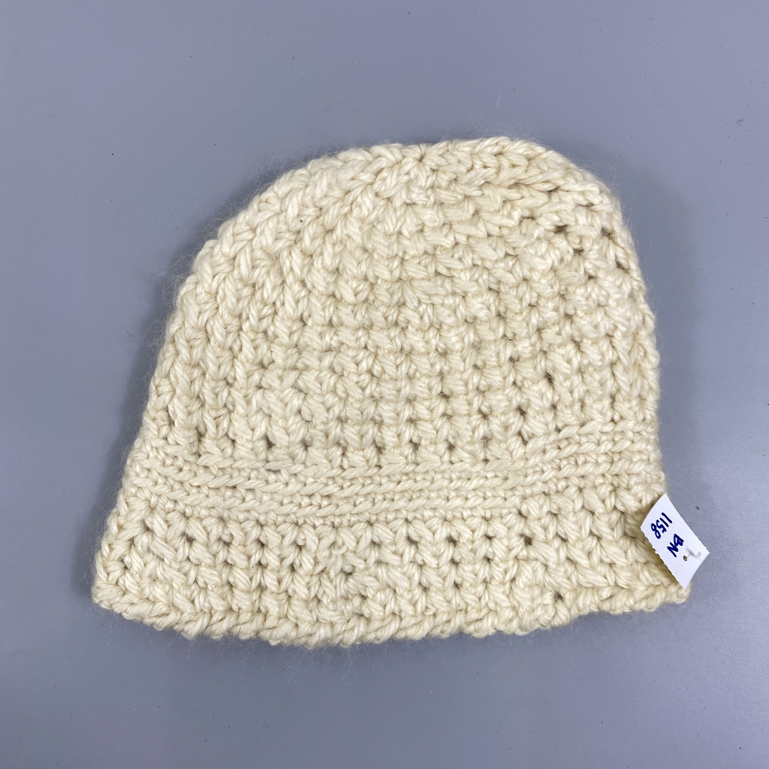 Japanese Brand Knit Cream Snow Cap Beanie Hat -BN1158 Size ONE SIZE - 6 Thumbnail