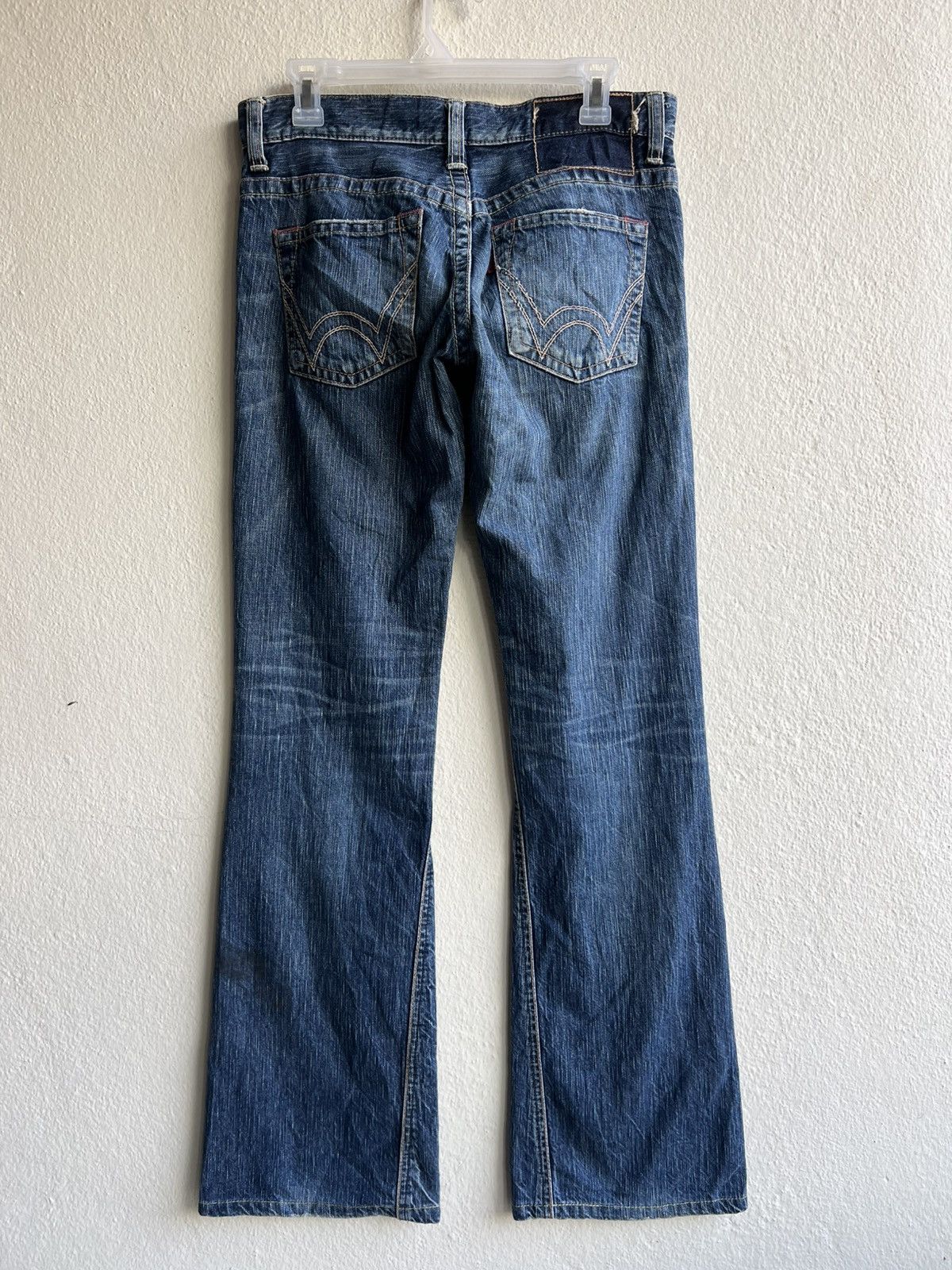 Edwin Vintage Y2K Edwin Made in Japan 503 Faded Denim Flare Jeans Size US 29 - 23 Thumbnail