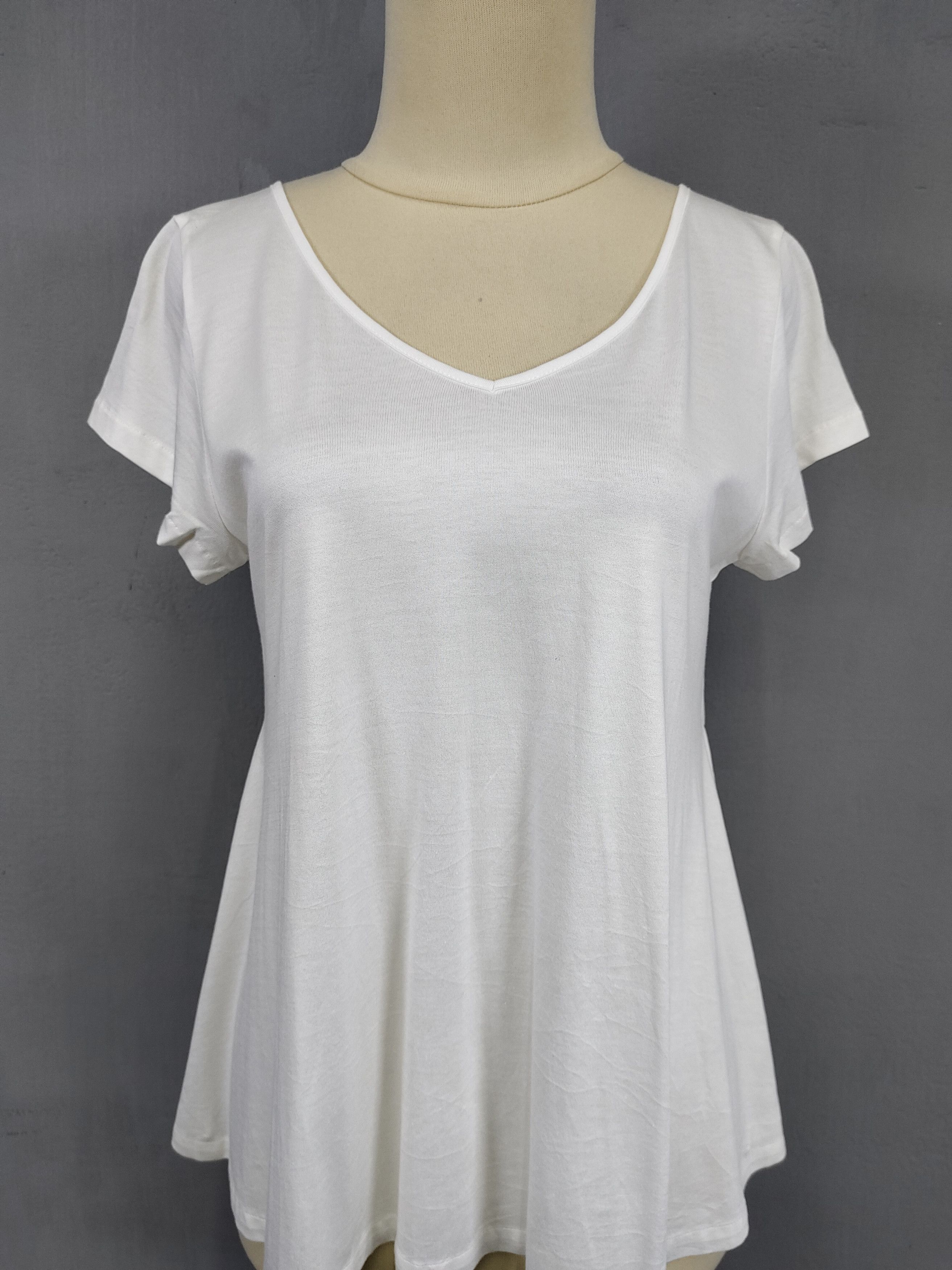 Tomorrowland Tomorrowland Collection 🇯🇵 Minimal Peplum Flare Hem Top Size M / US 6-8 / IT 42-44 - 3 Thumbnail