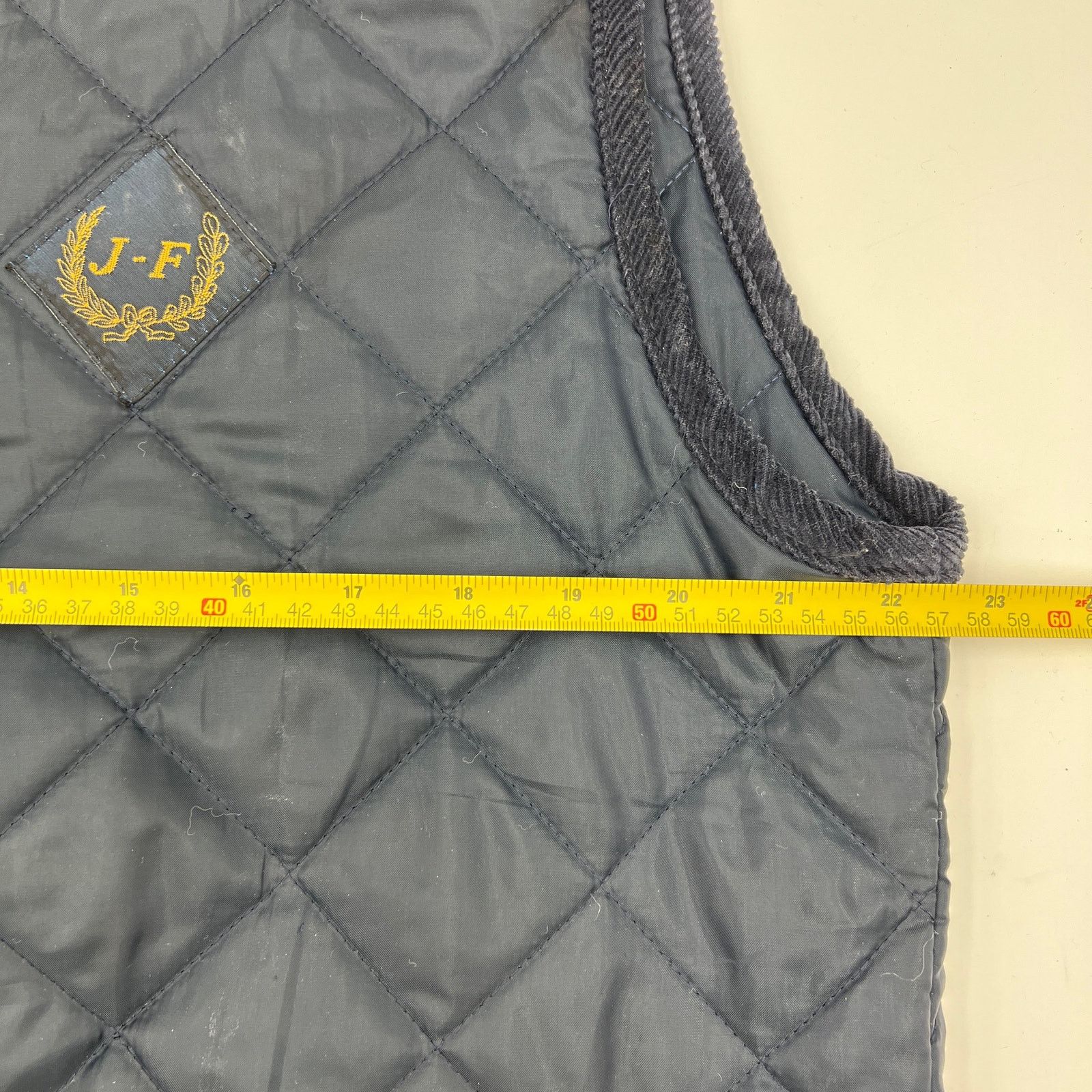 Vintage John Ferguson Quilted Vest Navy Blue Vintage Size US M / EU 48-50 / 2 - 5 Thumbnail
