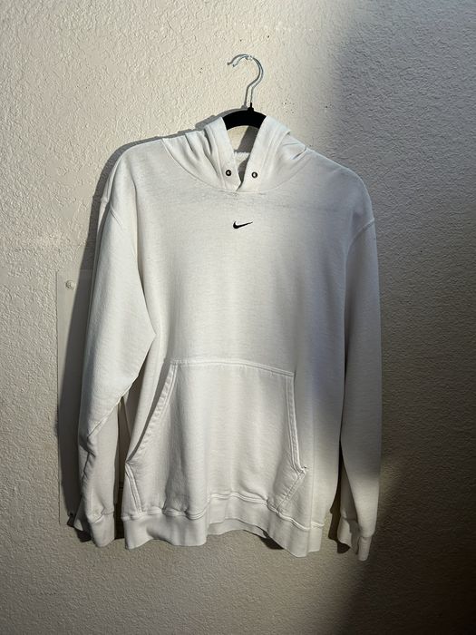 tan vintage nike hoodie