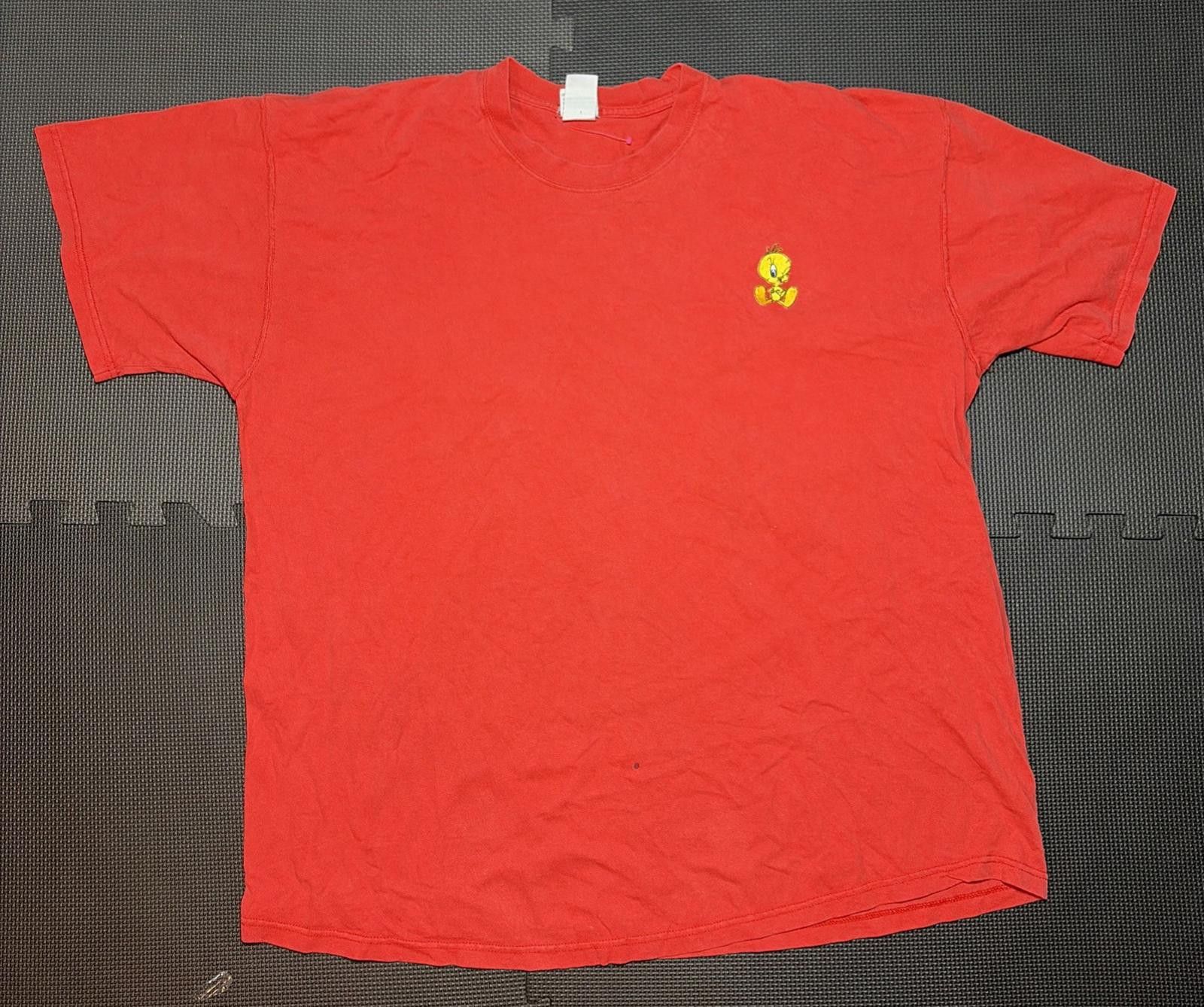 Other Vintage 90’s Tweety Bird Looney Tunes 2XL XXL T-Shirt Red Size US XXL / EU 58 / 5 - 1 Thumbnail