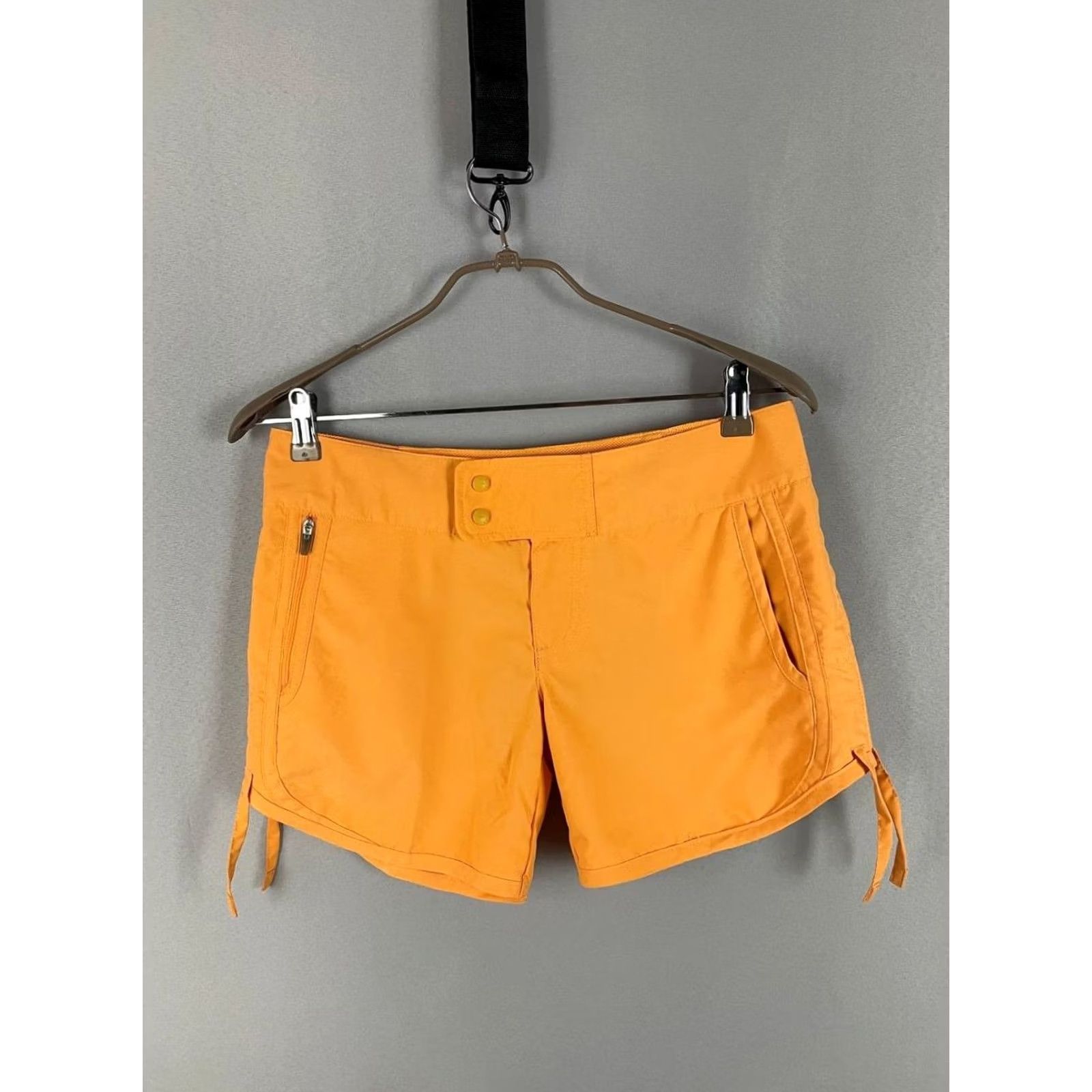 Nike ACG Nike ACG/ETC Shorts Womens Size 32X34 Orange Polyester Sports Mini Button Fly Size 24" / US 00 / IT 34 - 4 Thumbnail