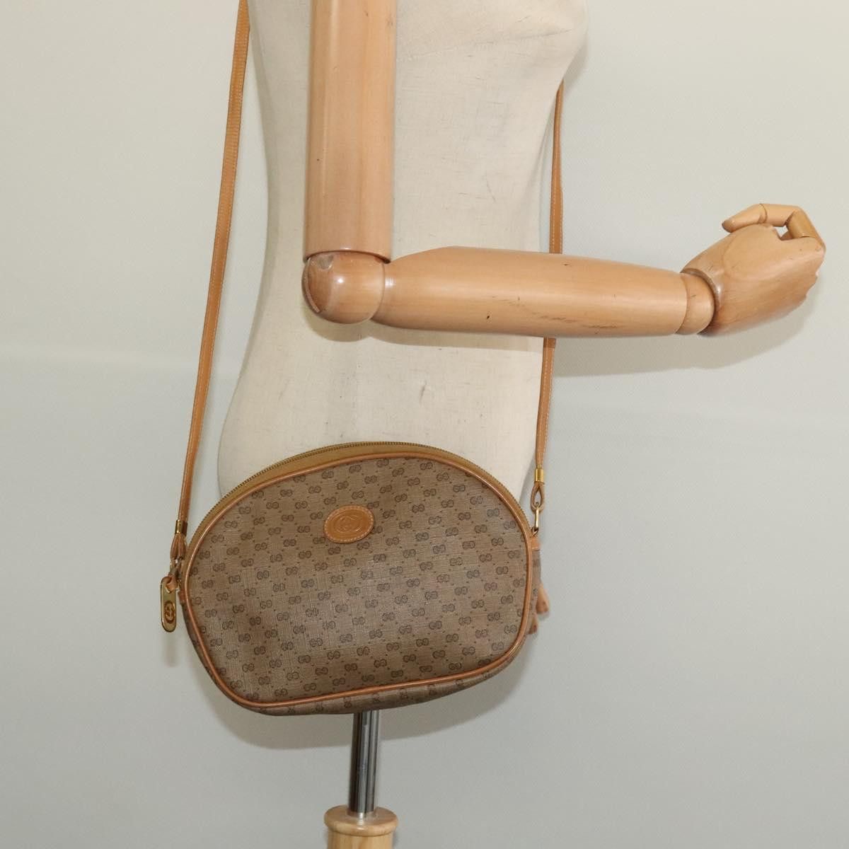 Gucci GUCCI Micro GG Supreme Shoulder Bag Pvc Beige Gold 007 983 Size ONE SIZE - 21 Thumbnail