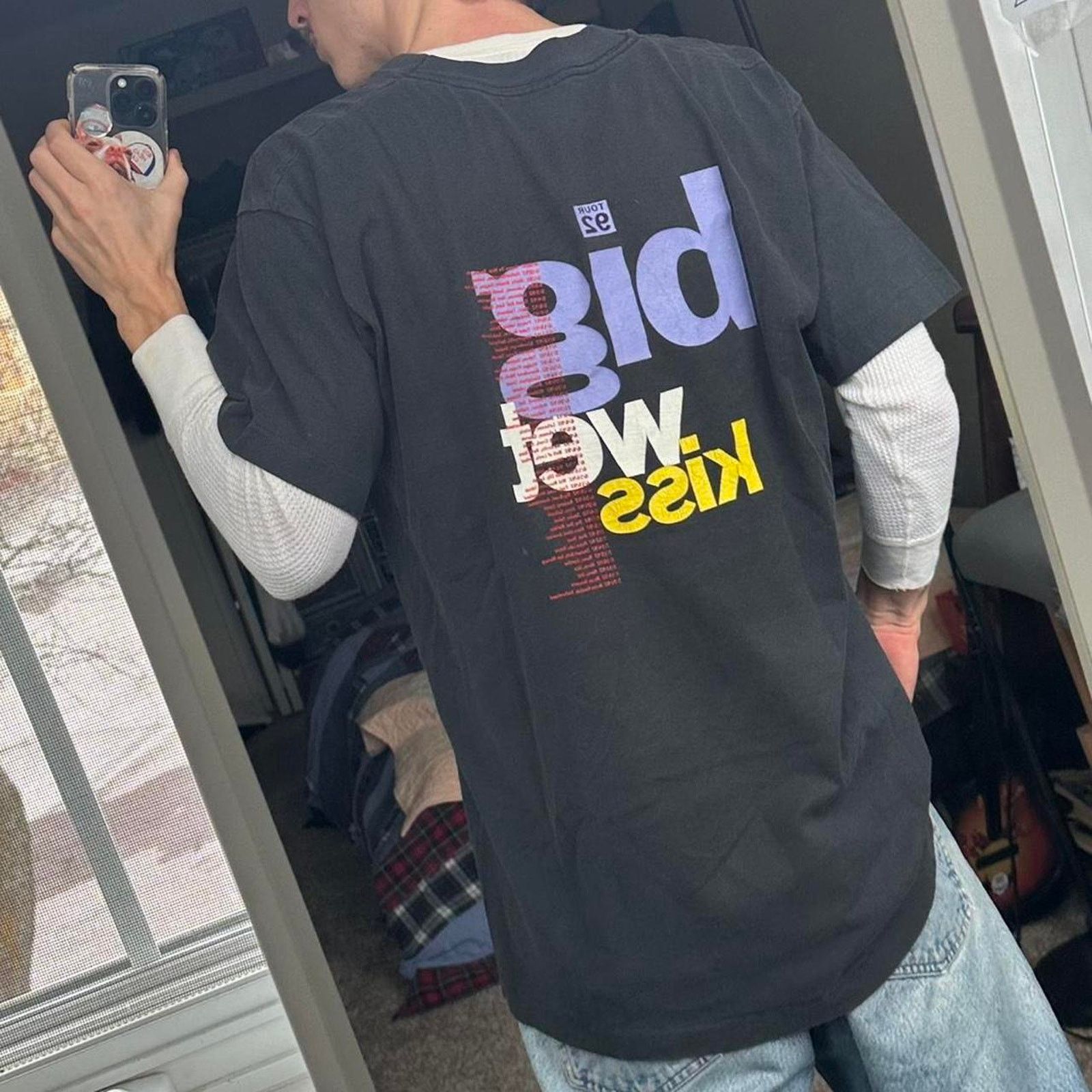 Band Tees × Vintage Rare Vintage 90s Chucklehead Big Wet Kiss Band Tour Shirt Size US XL / EU 56 / 4 - 5 Thumbnail