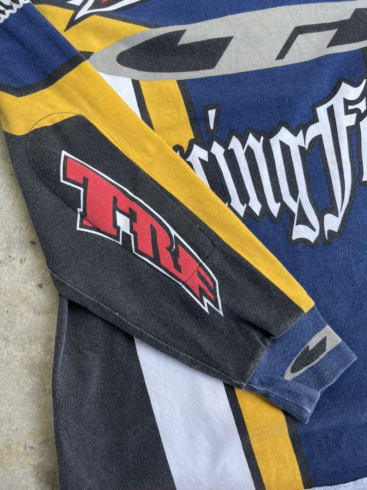 Vintage Vintage 90s Rs Taichi TRF Racing Force Jersey Motocross Mx Size US L / EU 52-54 / 3 - 4 Thumbnail