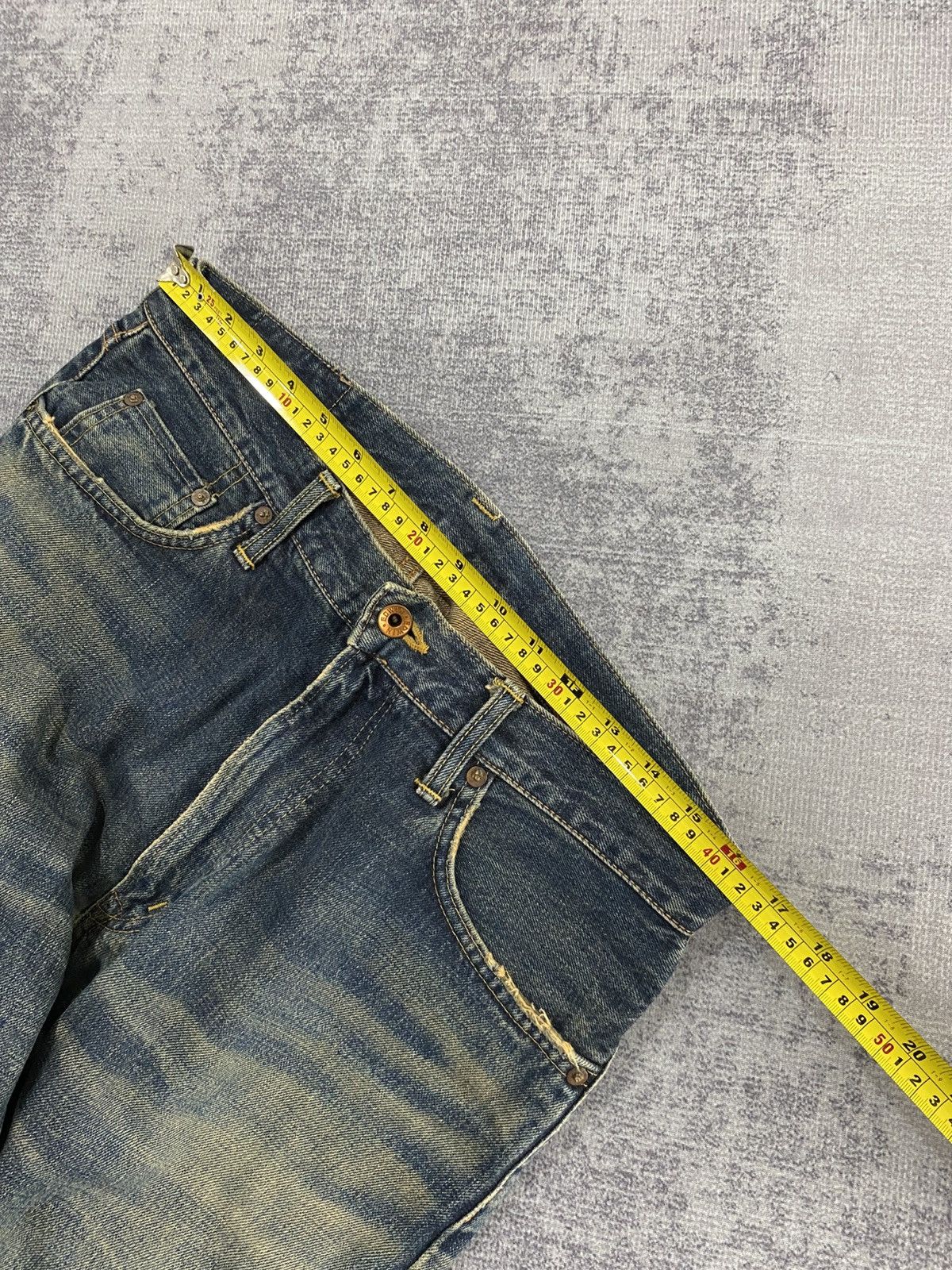 Edwin vintage edwin mud dirty wash sevedge jeans Size US 32 / EU 48 - 12 Thumbnail
