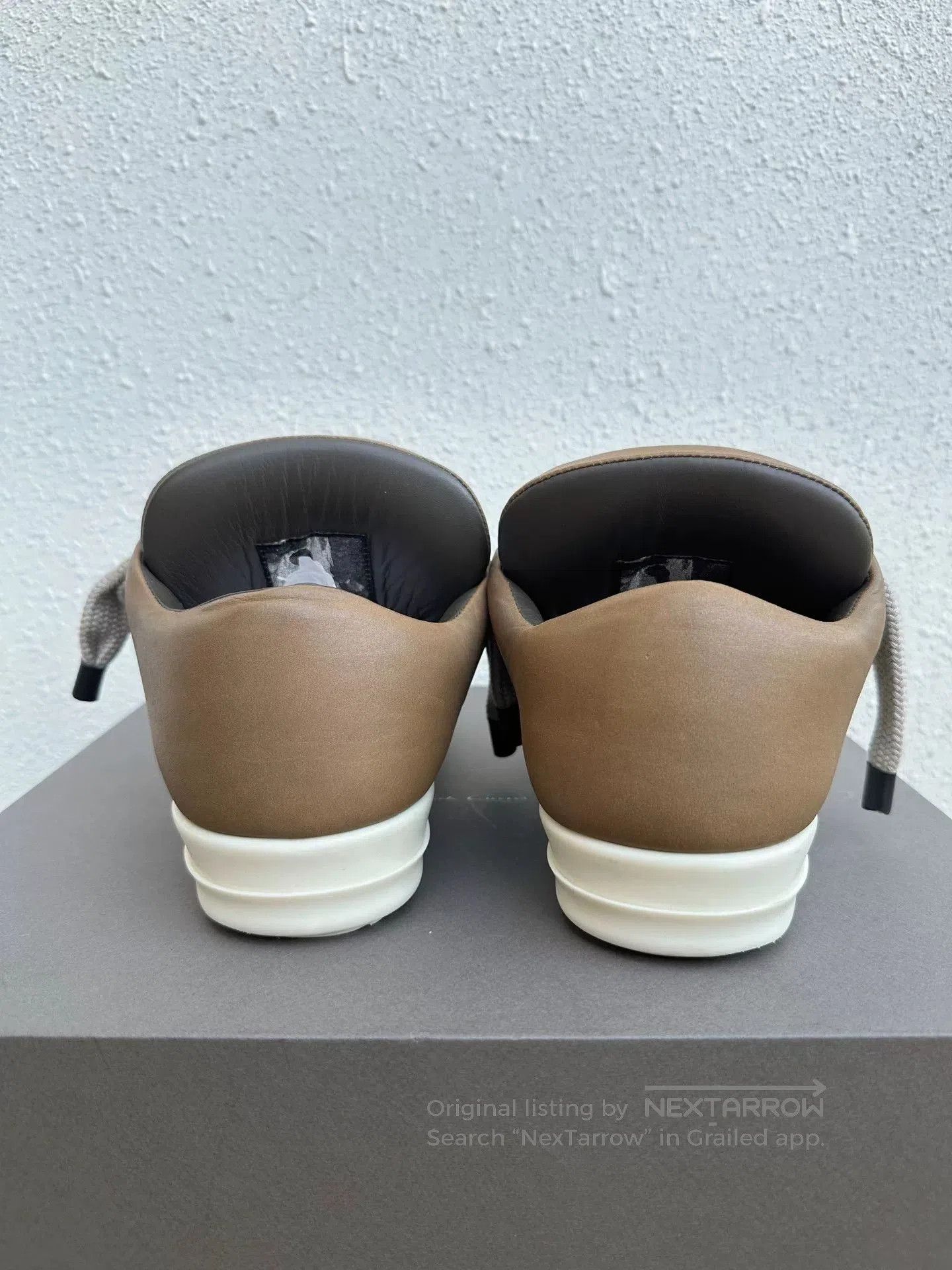 Rick Owens Rick Owens x Converse Brown Sheepskin Shoes. Size US 9 / EU 42 - 8 Thumbnail