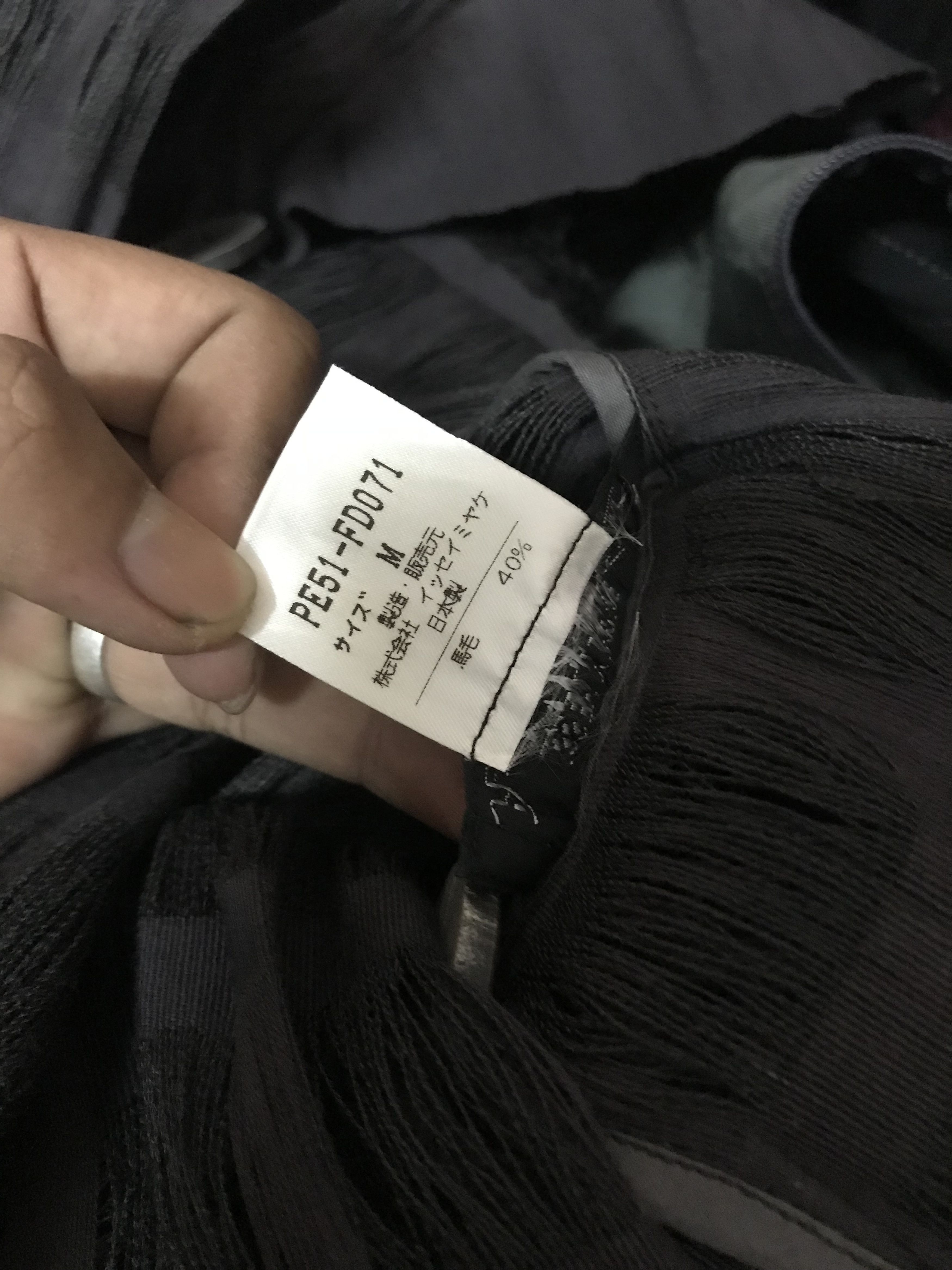Issey Miyake SUPER RARE ISSEY MIYAKE PERMENETE 80s Size US M / EU 48-50 / 2 - 4 Thumbnail