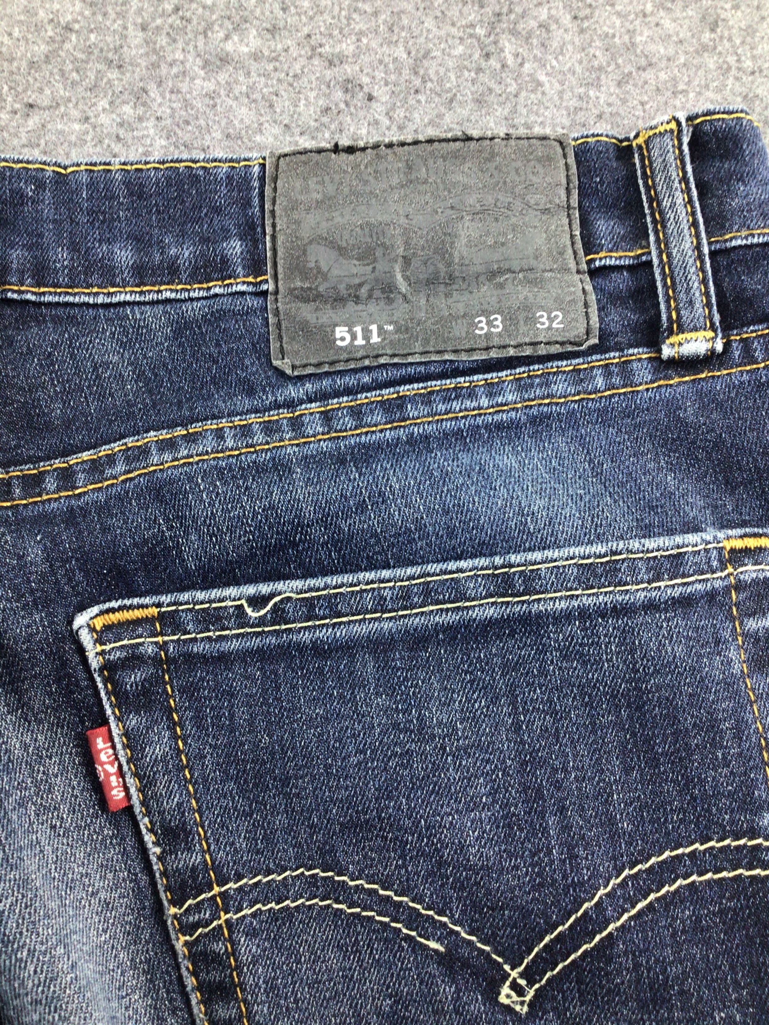 Levi's × Vintage Levis 511 Jeans-JM063 Size US 34 / EU 50 - 4 Thumbnail