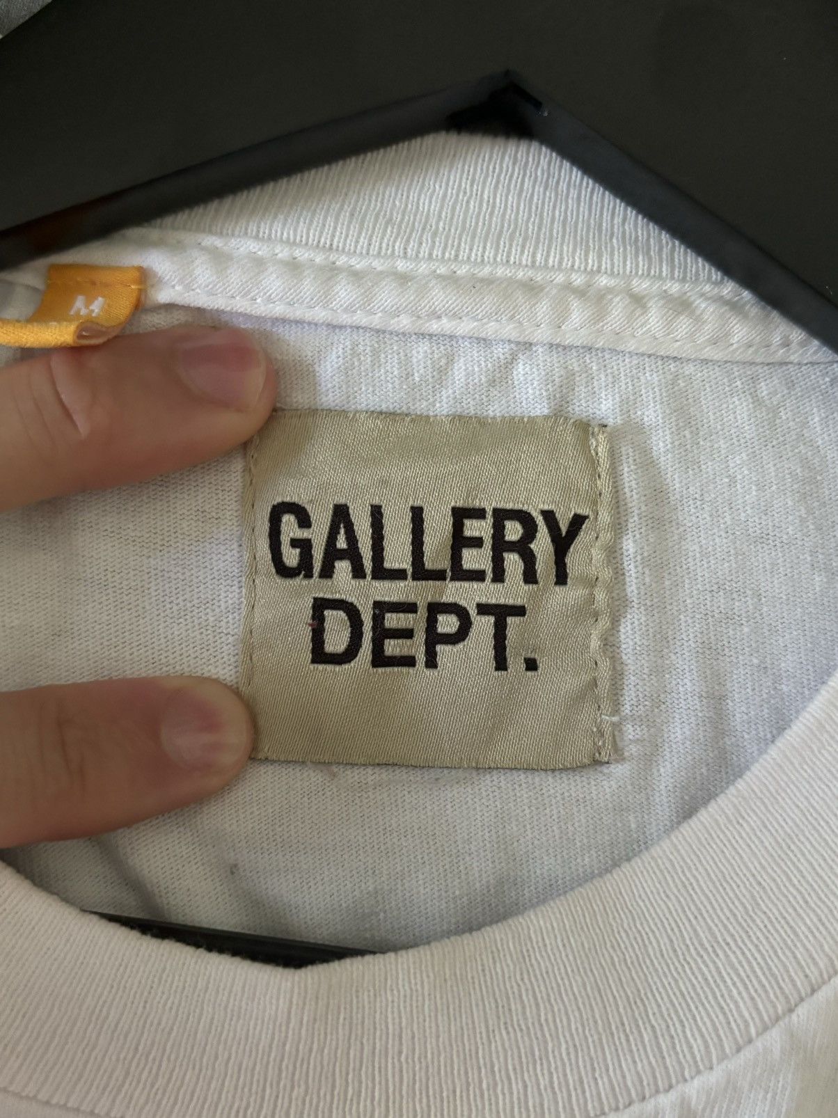 Gallery Dept. STOP BEING RACIST LOGO TEE Size US M / EU 48-50 / 2 - 9 Thumbnail