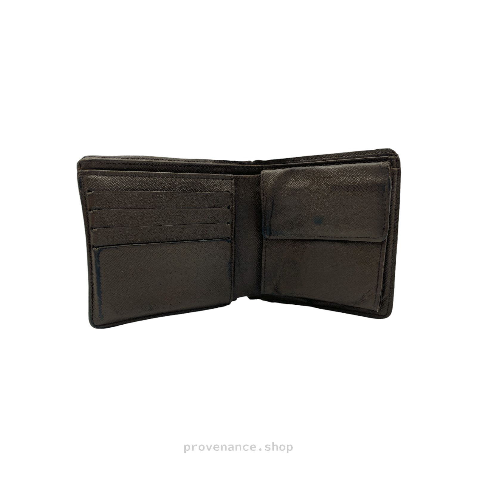Louis Vuitton 🔴 Louis Vuitton Marco Wallet - Damier Ebene Size ONE SIZE - 5 Thumbnail