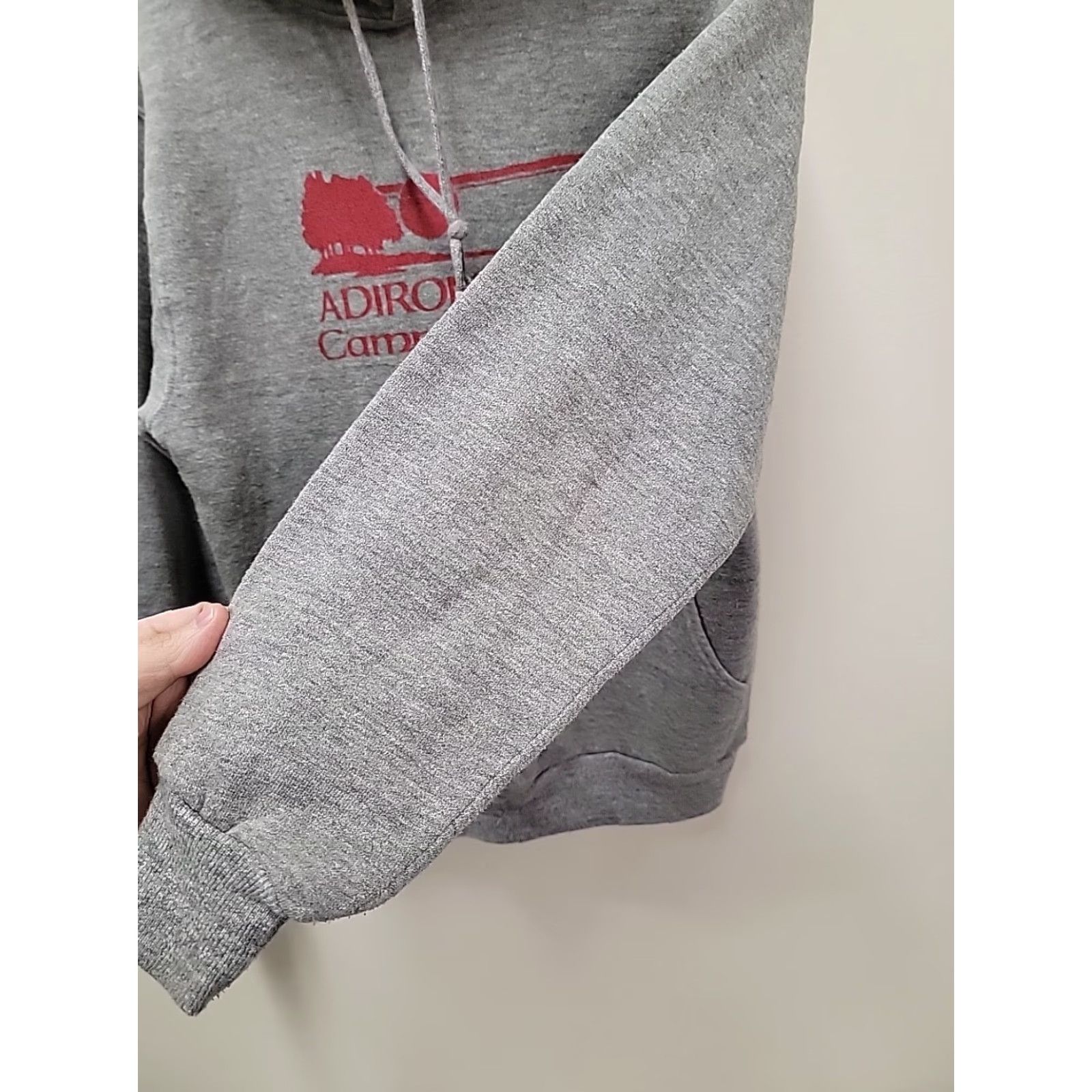 Russell Athletic VINTAGE Russell Athletic Hoodie Mens Small Gray Adirondack Camp Cherith Tri Blend Size US S / EU 44-46 / 1 - 6 Thumbnail