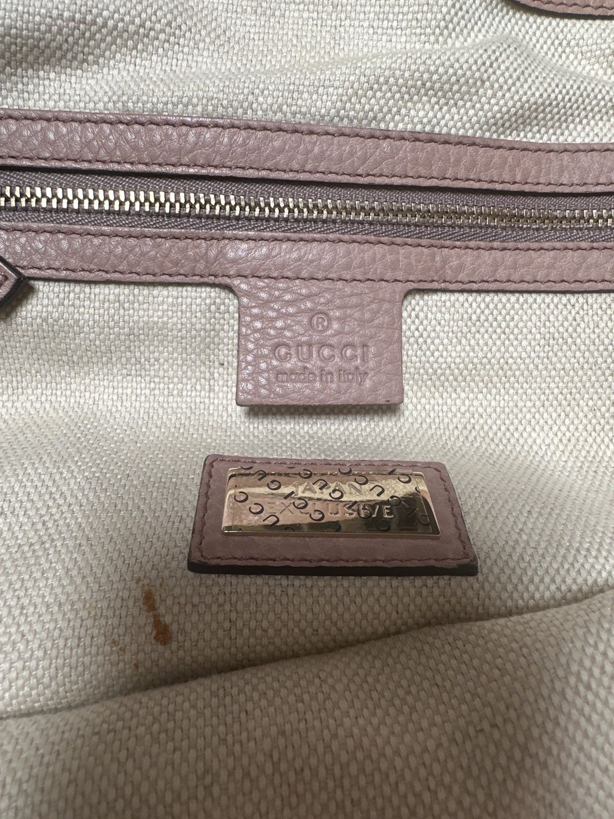 Gucci Gucci Leather Bag Leather Tote Size ONE SIZE - 13 Thumbnail