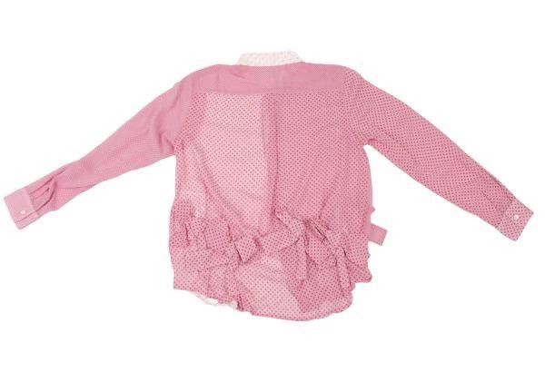Comme des Garcons Comme Des Garcons Pink Vintage Polka-Dot Bow Design Shirt Size M / US 6-8 / IT 42-44 - 3 Thumbnail
