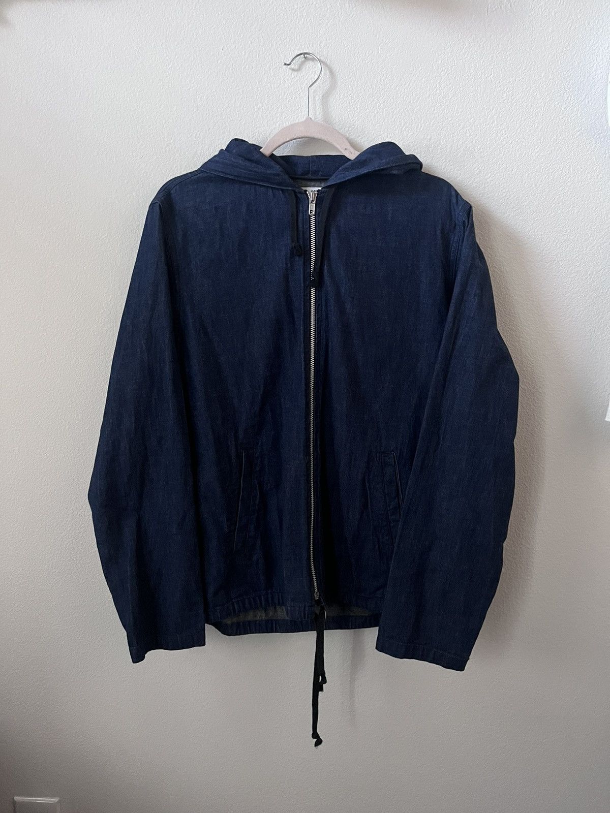 Comme des Garçons Denim Hooded Jacket COMME des GARÇONS SHIRT denim working jacket – dot COMME