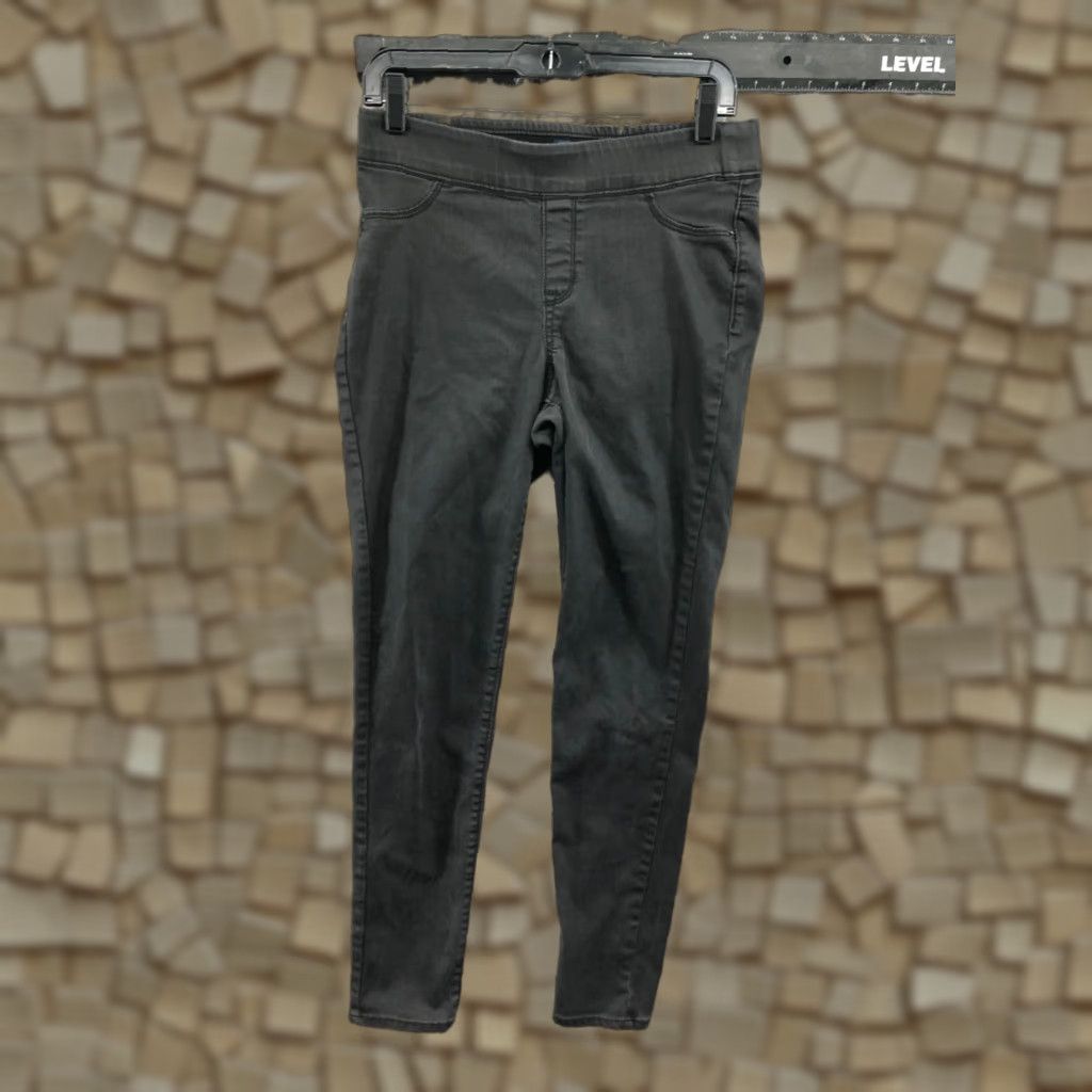 Old Navy Old Navy Rockstar Jegging Dark Wash Black 6 Womens Jeans Regular Rise 28in Inseam Denim Cotton Belt Loops 5-Pocket Zipper Button Size 28" / US 6 / IT 42 - 1 Thumbnail