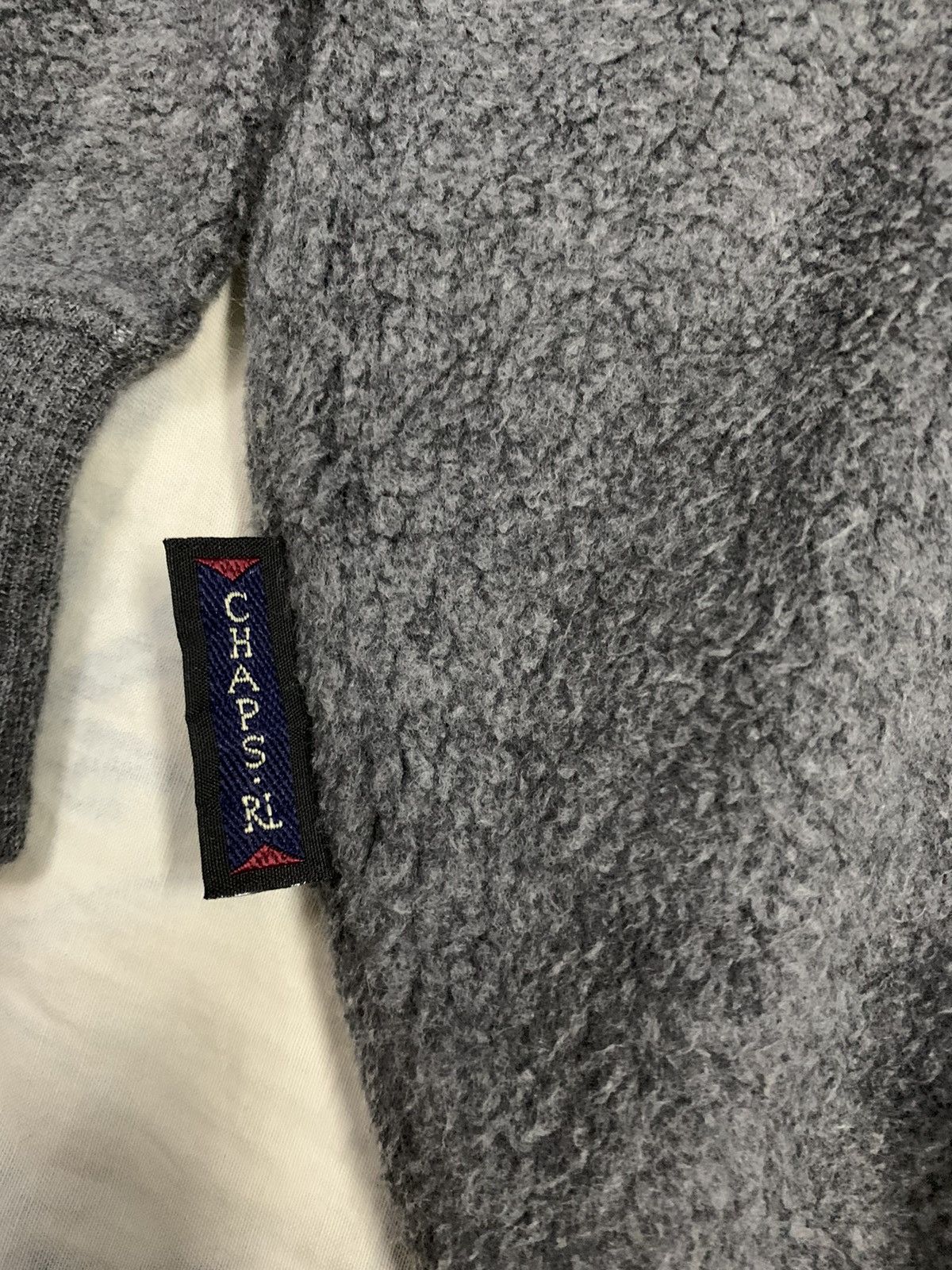 Ralph Lauren Vintage Chaps Ralph Lauren Embroidered Fleece Sweatshirt Size US L / EU 52-54 / 3 - 9 Thumbnail