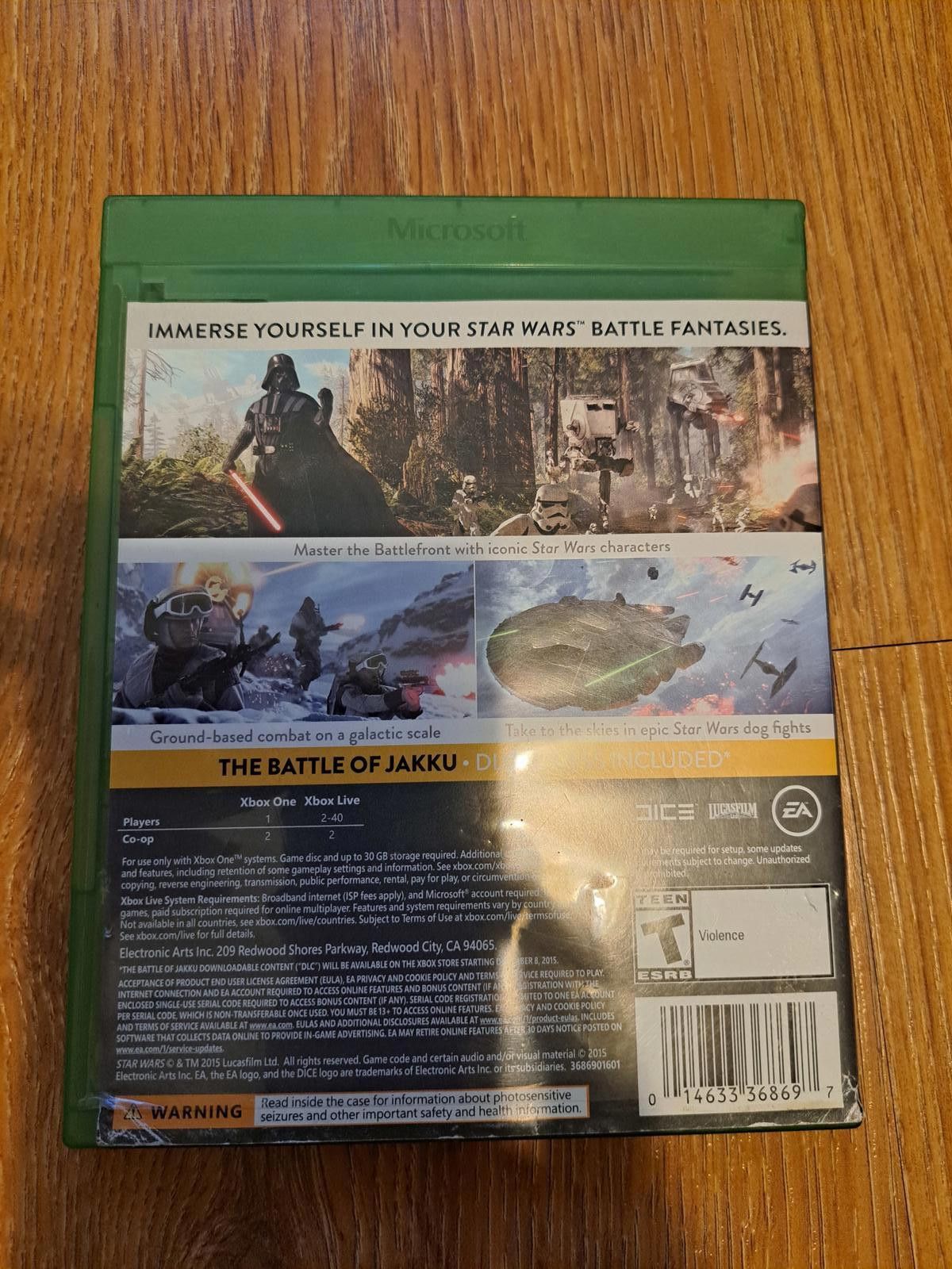 Other Star Wars Battlefront Xbox One Good Condition Size ONE SIZE - 2 Thumbnail