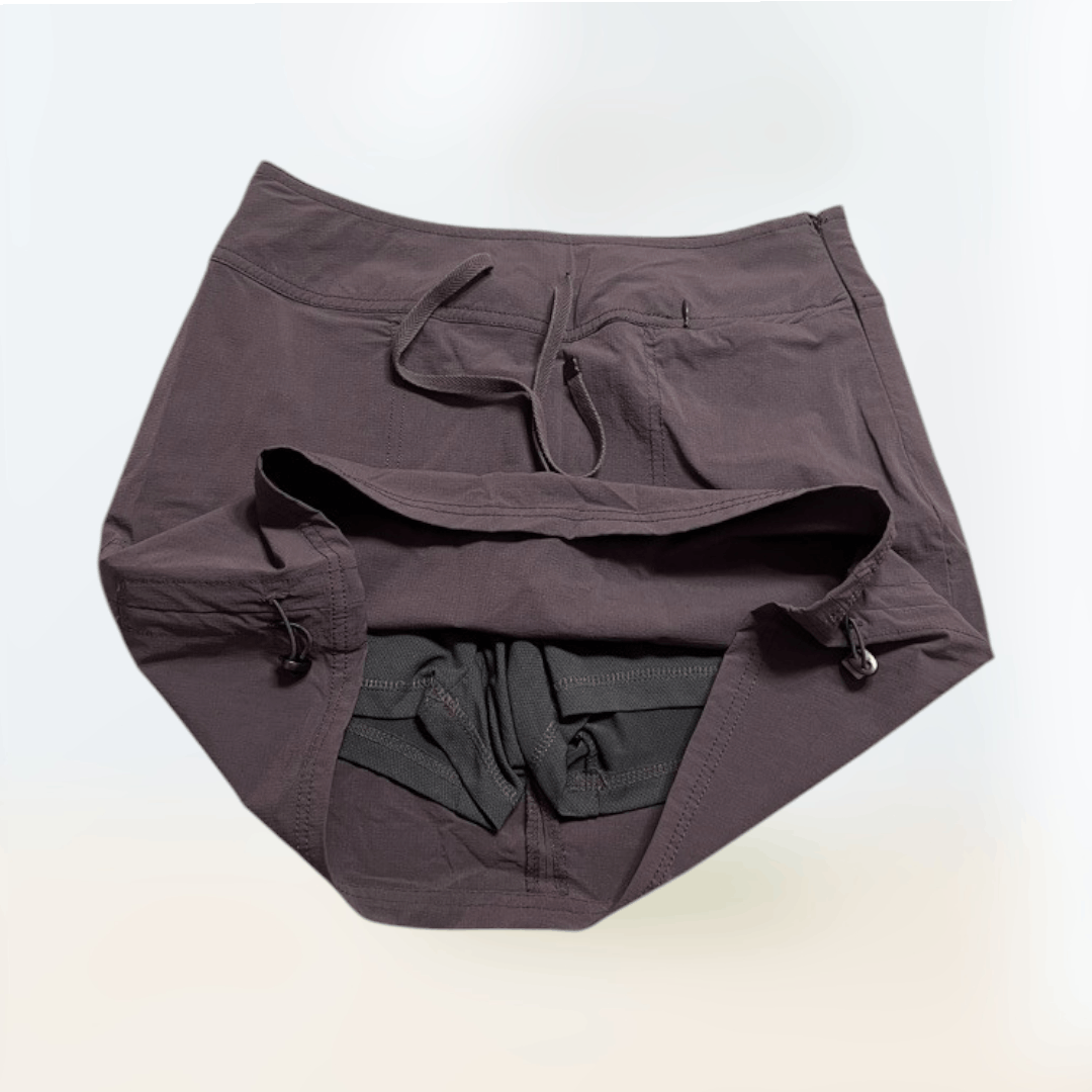 Other Activewear Green Tea Utility Grey Mini Skort Women's M. Size 28" / US 6 / IT 42 - 3 Thumbnail