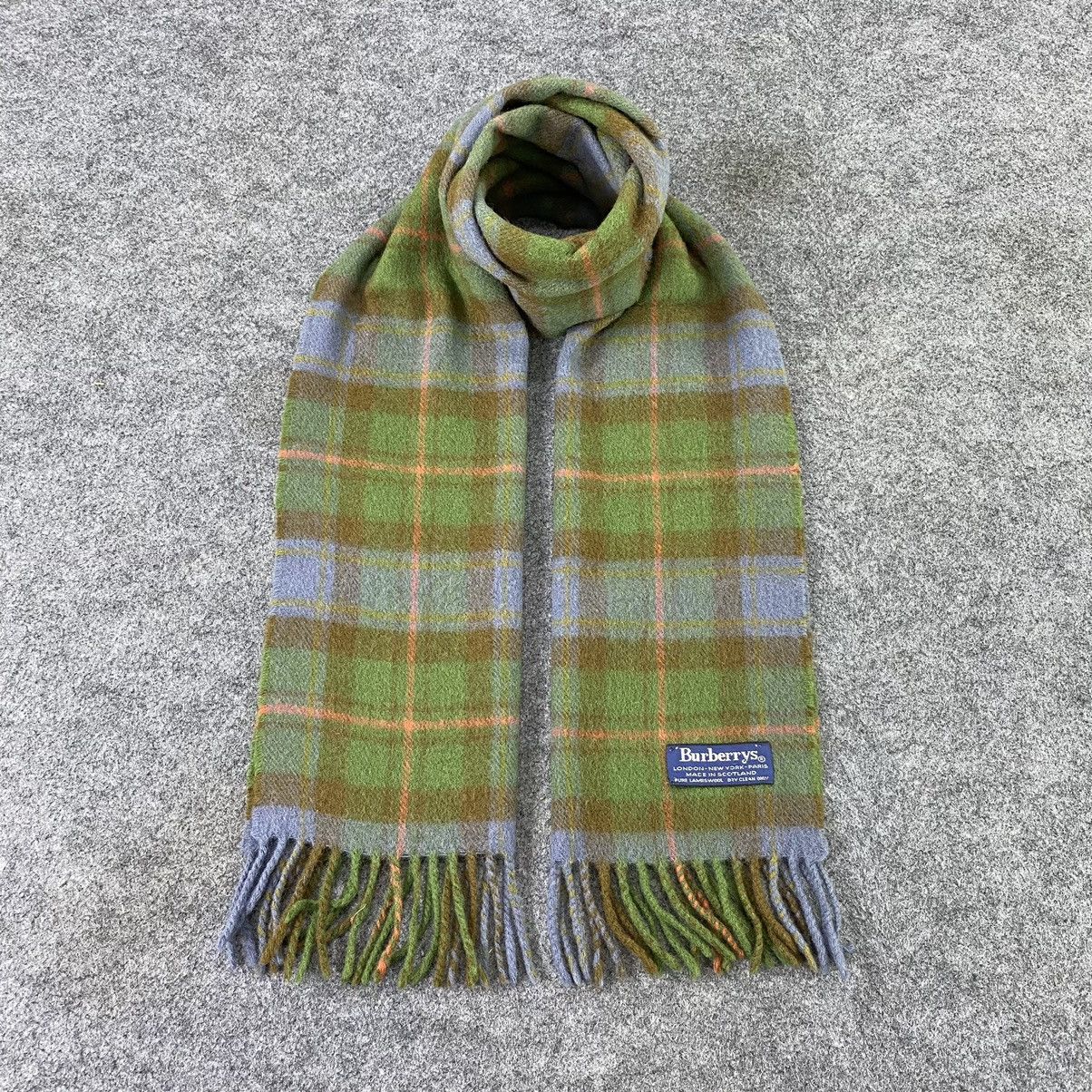 Burberry Wool Scarf Muffler Neckwear -T1329