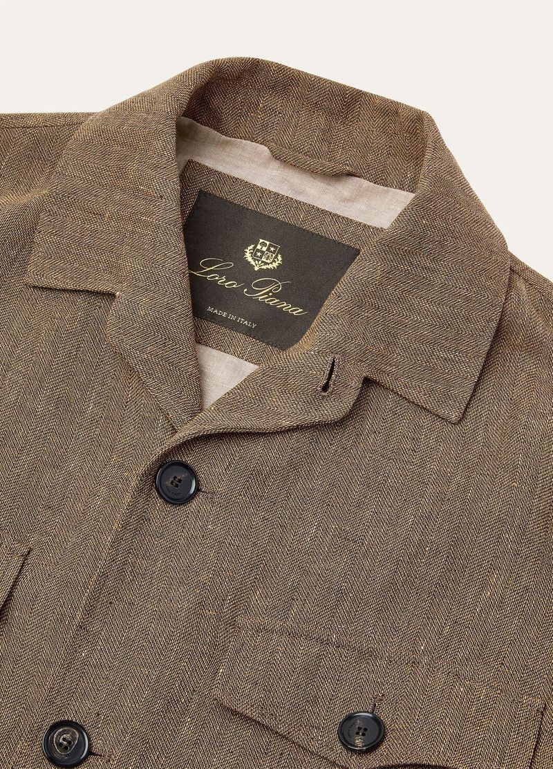 Loro Piana o1w1db10226 FAP1396 Edmore Jacket in Brown Size US XL / EU 56 / 4 - 7 Thumbnail