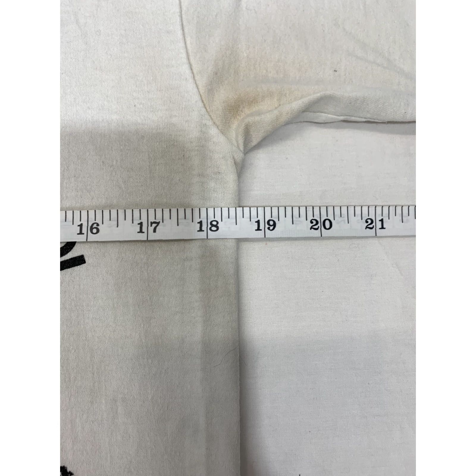 Hanes VINTAGE Hanes T-Shirt I Came From The Old School 50/50 Crew Neck Short Sleeve White S Unisex 1990s Graphic Tee Size US S / EU 44-46 / 1 - 6 Thumbnail