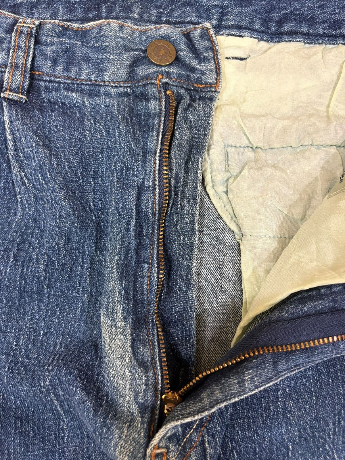 Japanese Brand Vintage Japanese Brand Blue Wash Baggy Jeans Size US 29 - 9 Thumbnail