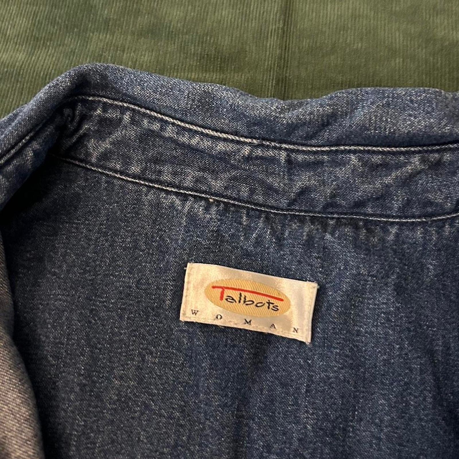 Other Y2k talbots denim jacket Size L / US 10 / IT 46 - 3 Thumbnail