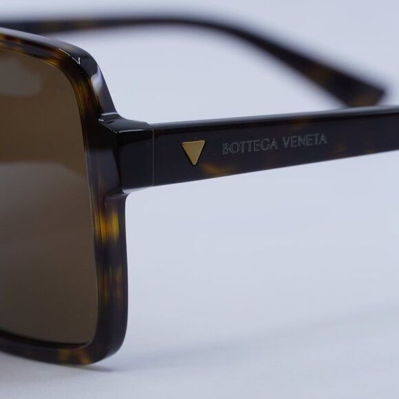 Bottega Veneta New Bottega Veneta BV1317SK 002 Sunglasses - Havana Frame Size ONE SIZE - 7 Thumbnail