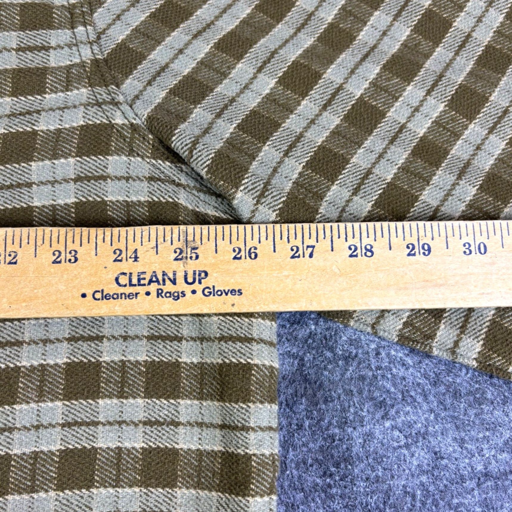 Lee VINTAGE Lee Workwear Plaid Flannel Button Up Shirt Men's XXL Brown Green 90s Mens Size US XXL / EU 58 / 5 - 4 Thumbnail