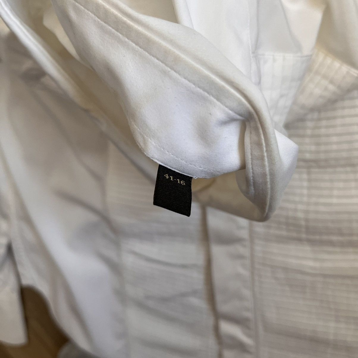 Burberry Prorsum Burberry Prorsum Archive FW01 Menchetti Era Pleated Shirt Size US M / EU 48-50 / 2 - 4 Thumbnail