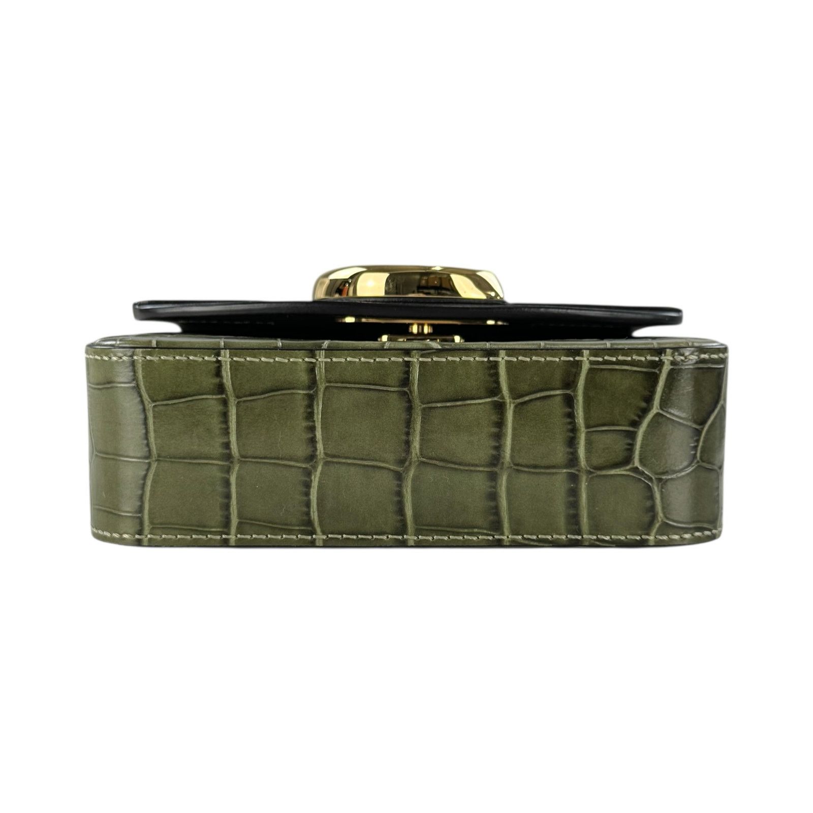 Chloe Chloe Crocodile Embossed Mini C Two Way Bag Size ONE SIZE - 10 Thumbnail