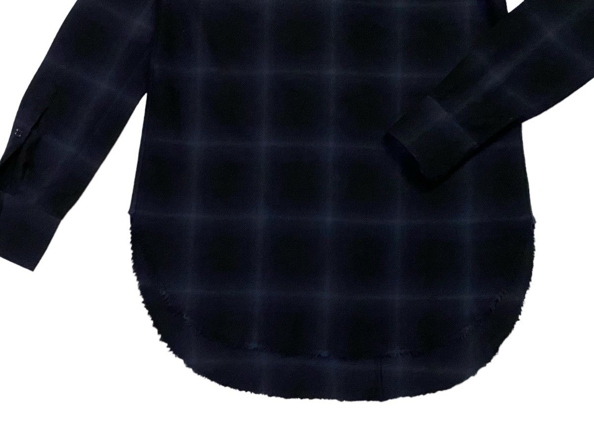 Helmut Lang Helmut Lang Plaid Wool & Cashmere Flannel Shirt Button ups Size XS / US 0-2 / IT 36-38 - 18 Thumbnail