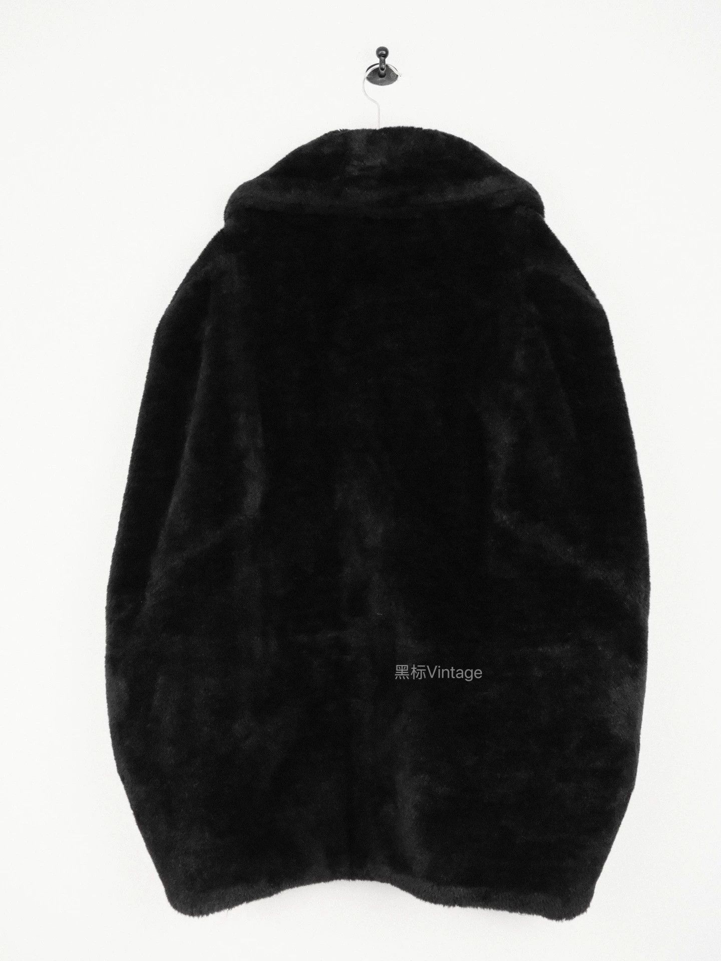 Yohji Yamamoto Yohji Yamamoto 80s Archive Women's Fur Cocoon Cape Size S / US 4 / IT 40 - 5 Thumbnail